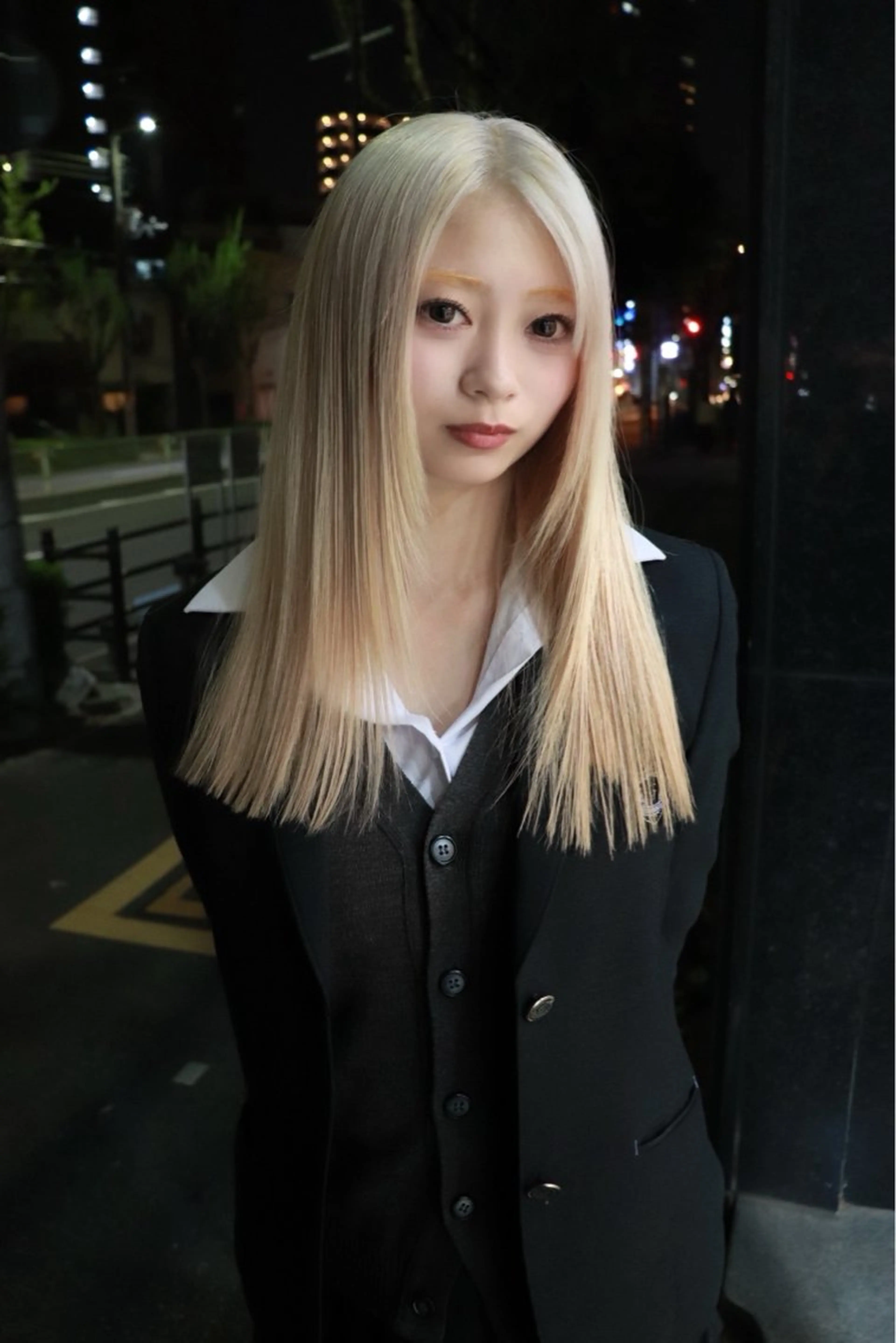 ロング カラー ヘアカラー トリートメント ヘアセット 色落ちまで2度綺麗な ハイトーン⭐️ヨシキのヘアスタイル