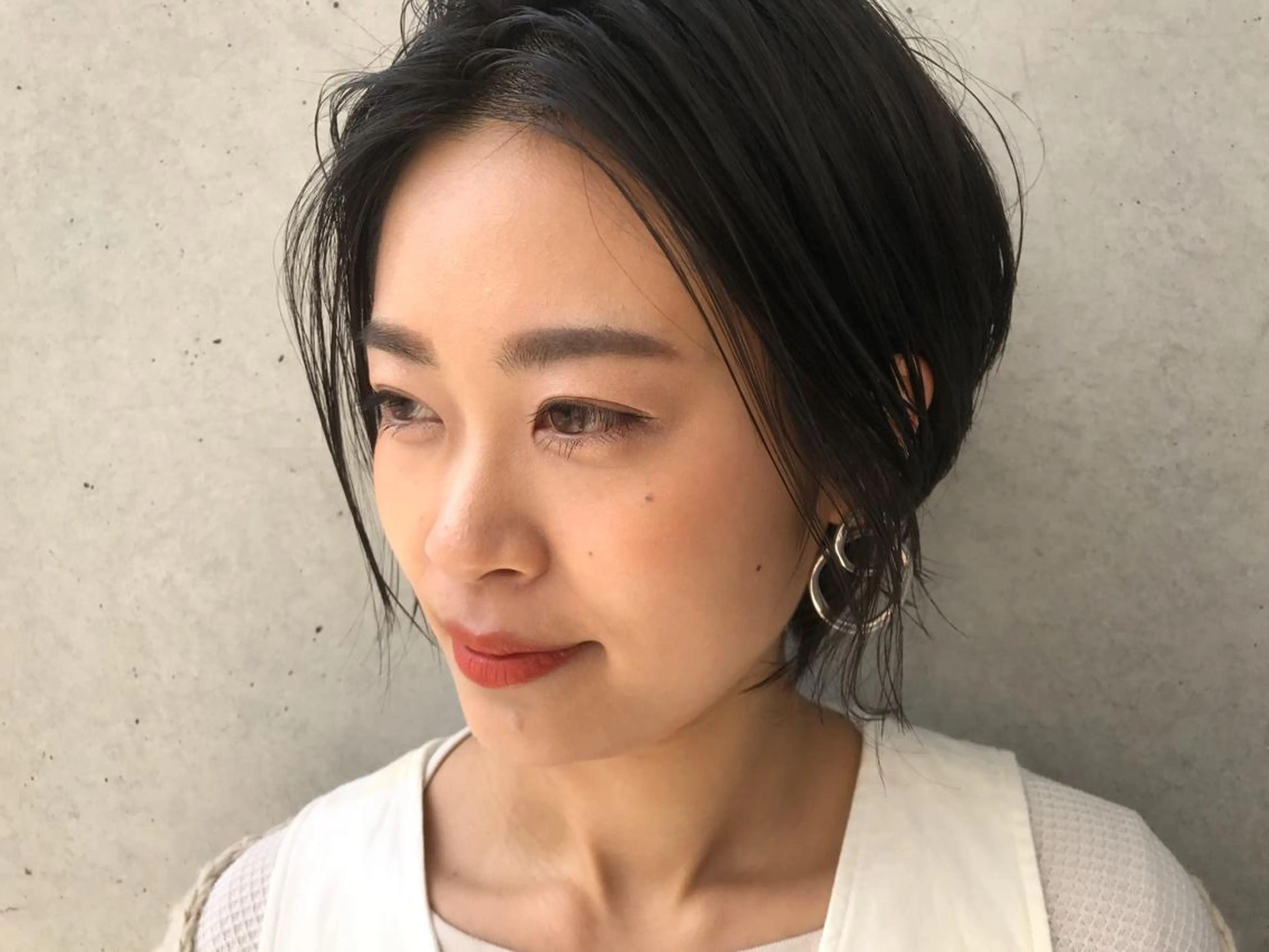 ショート ショートヘア analogue所属・u harukaのヘアスタイル