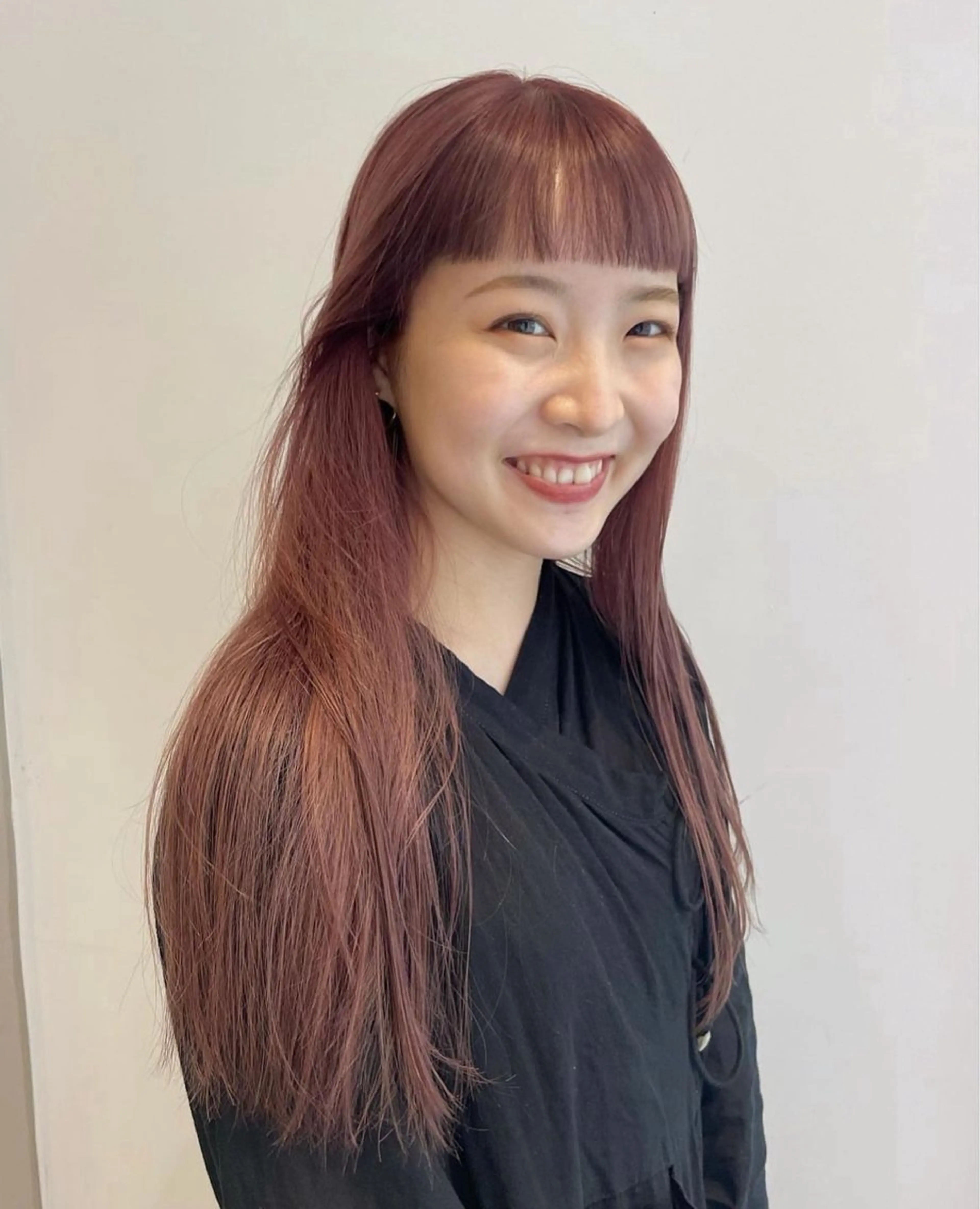 ロング ヘアカラー BUDDY HAIR Frais所属・ヒロタリカ/ ハイトーン/髪質改善のヘアスタイル