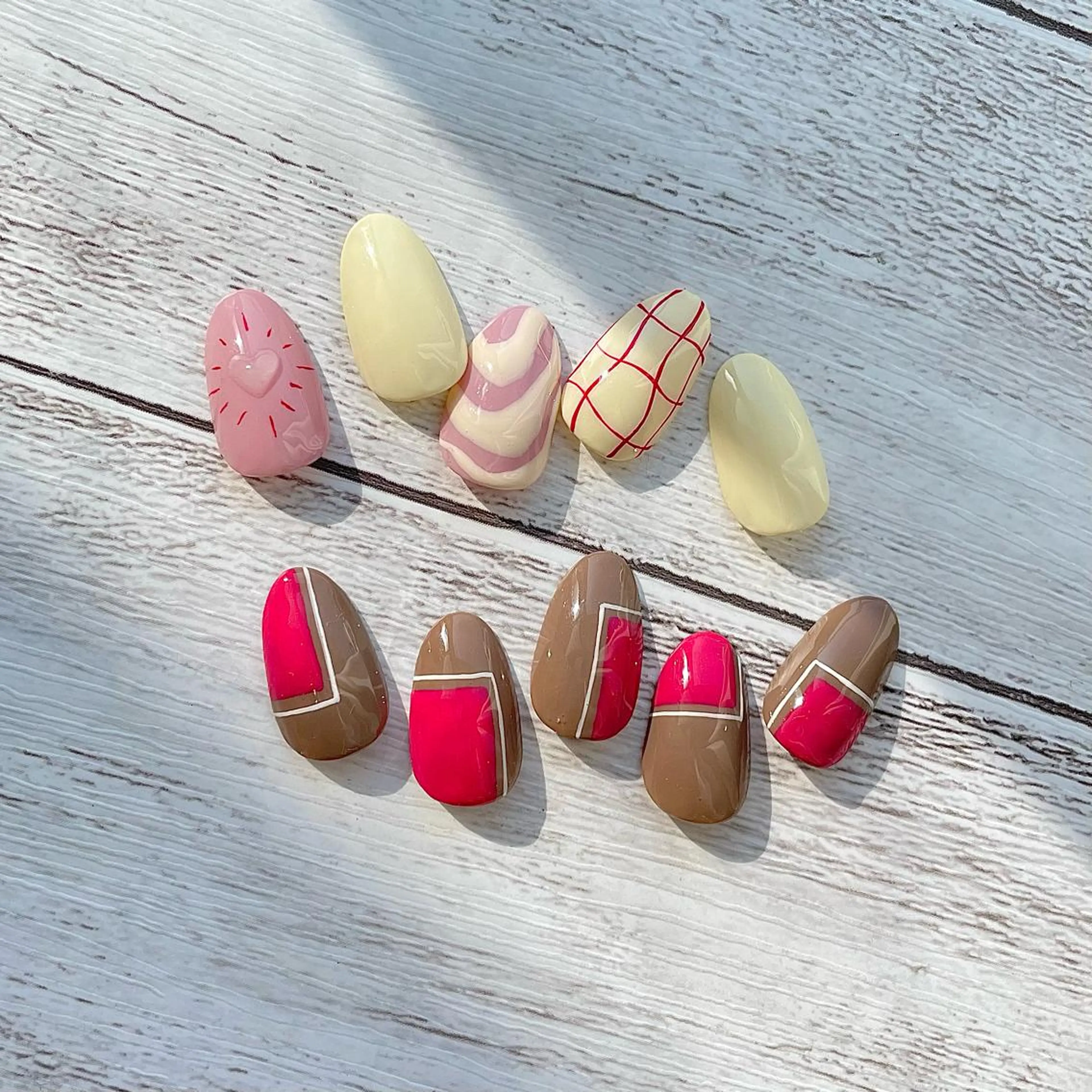 ネイル ハンドネイル Nailsalon BLOOM🌷 山崎のネイルデザイン