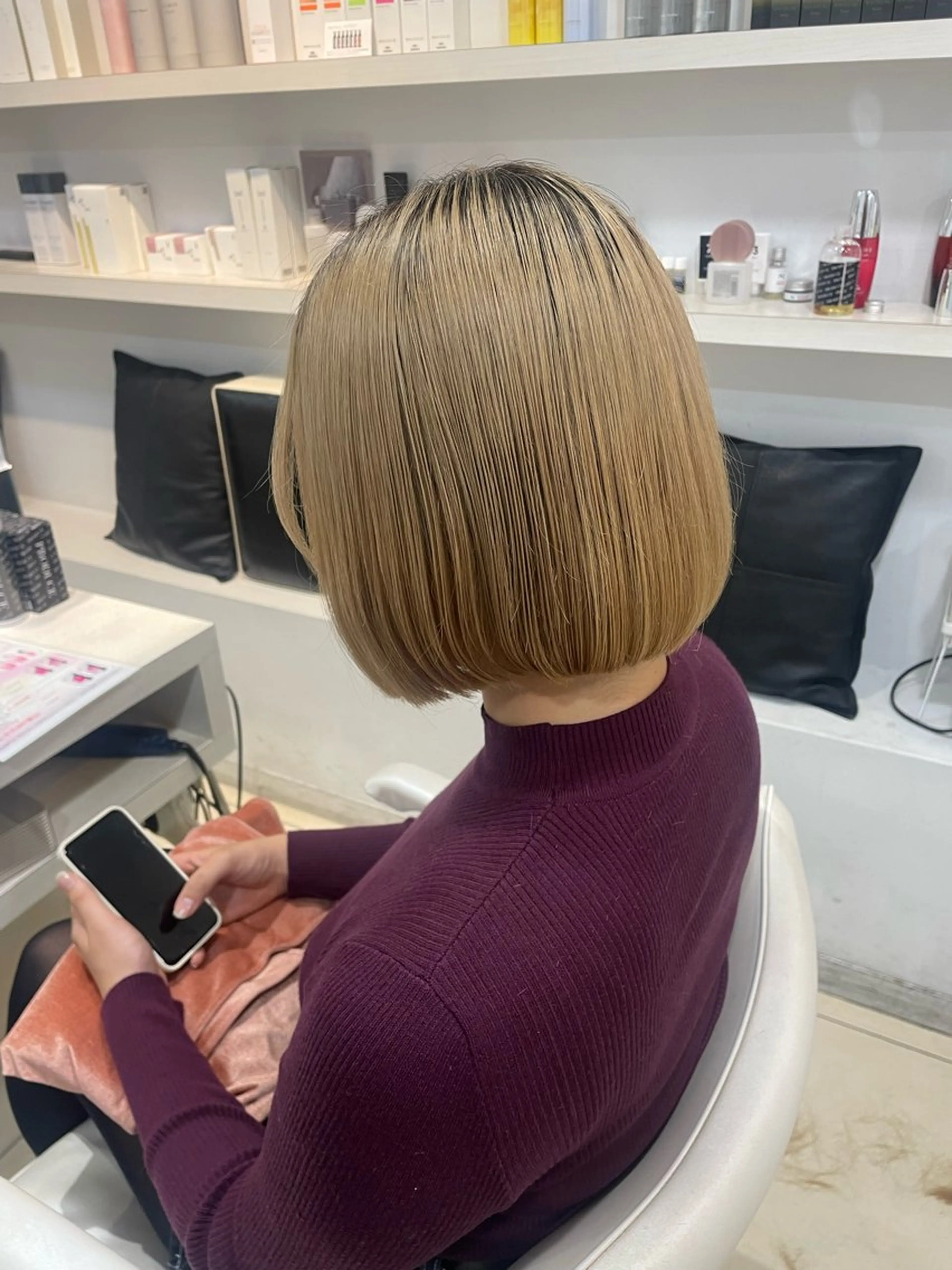ミディアム カット 🌸髪質改善カラー MEI🌸のヘアスタイル