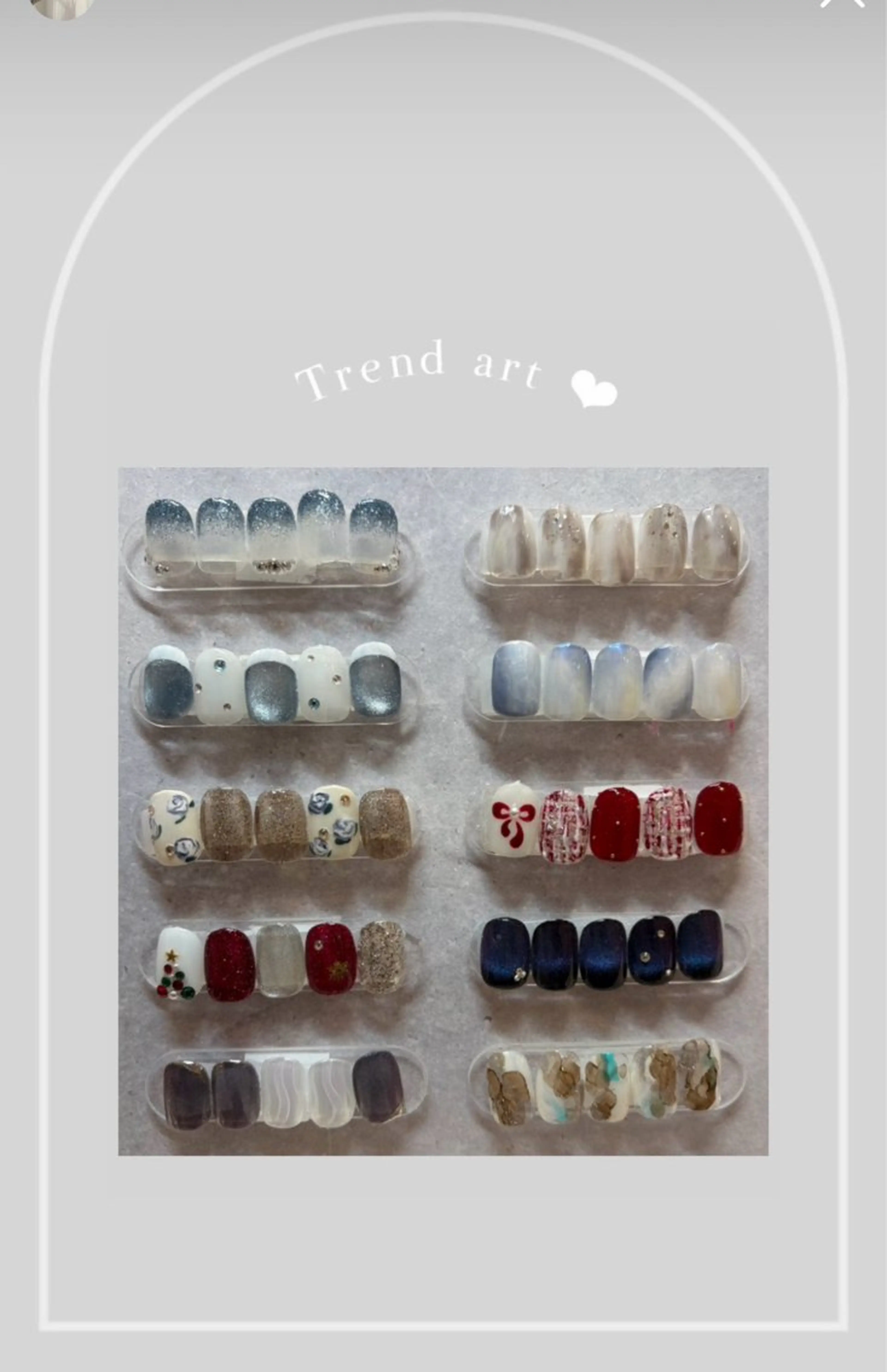 ネイル ハンドネイル Angelica 小関のネイルデザイン