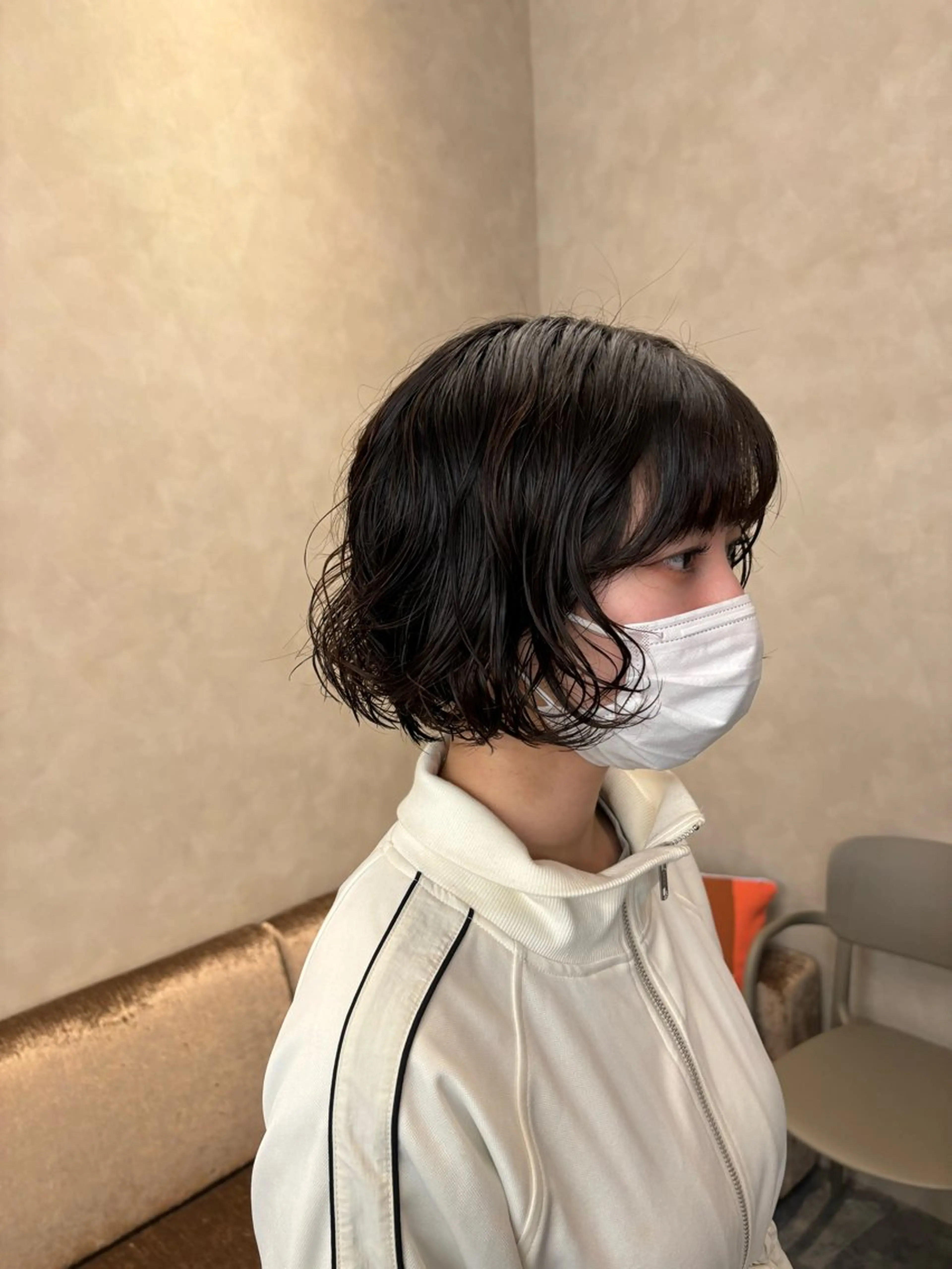 ショート ワイズミ モモカのヘアスタイル