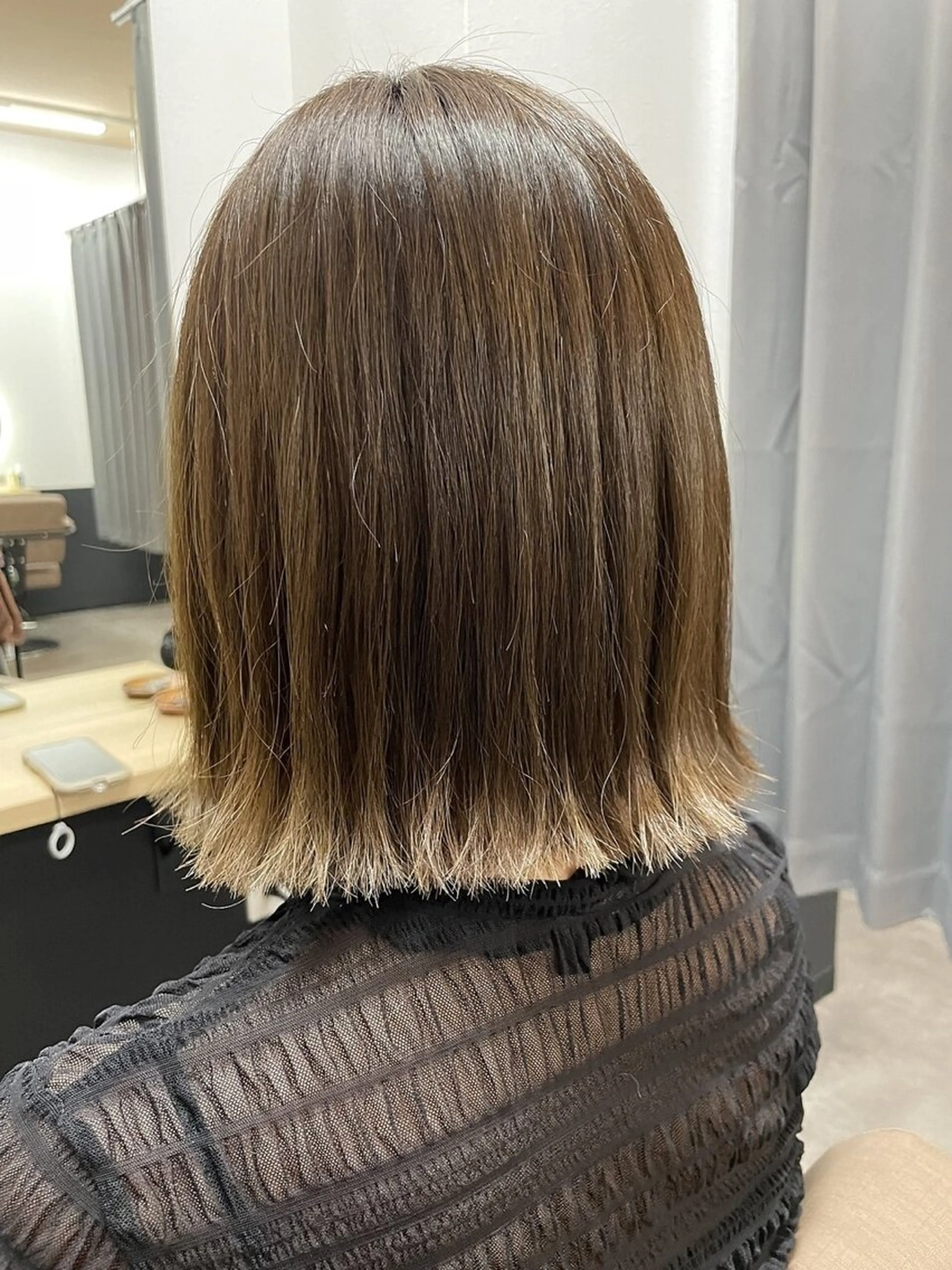 ミディアム ボブ HIROSE 蘇我2号店のヘアスタイル