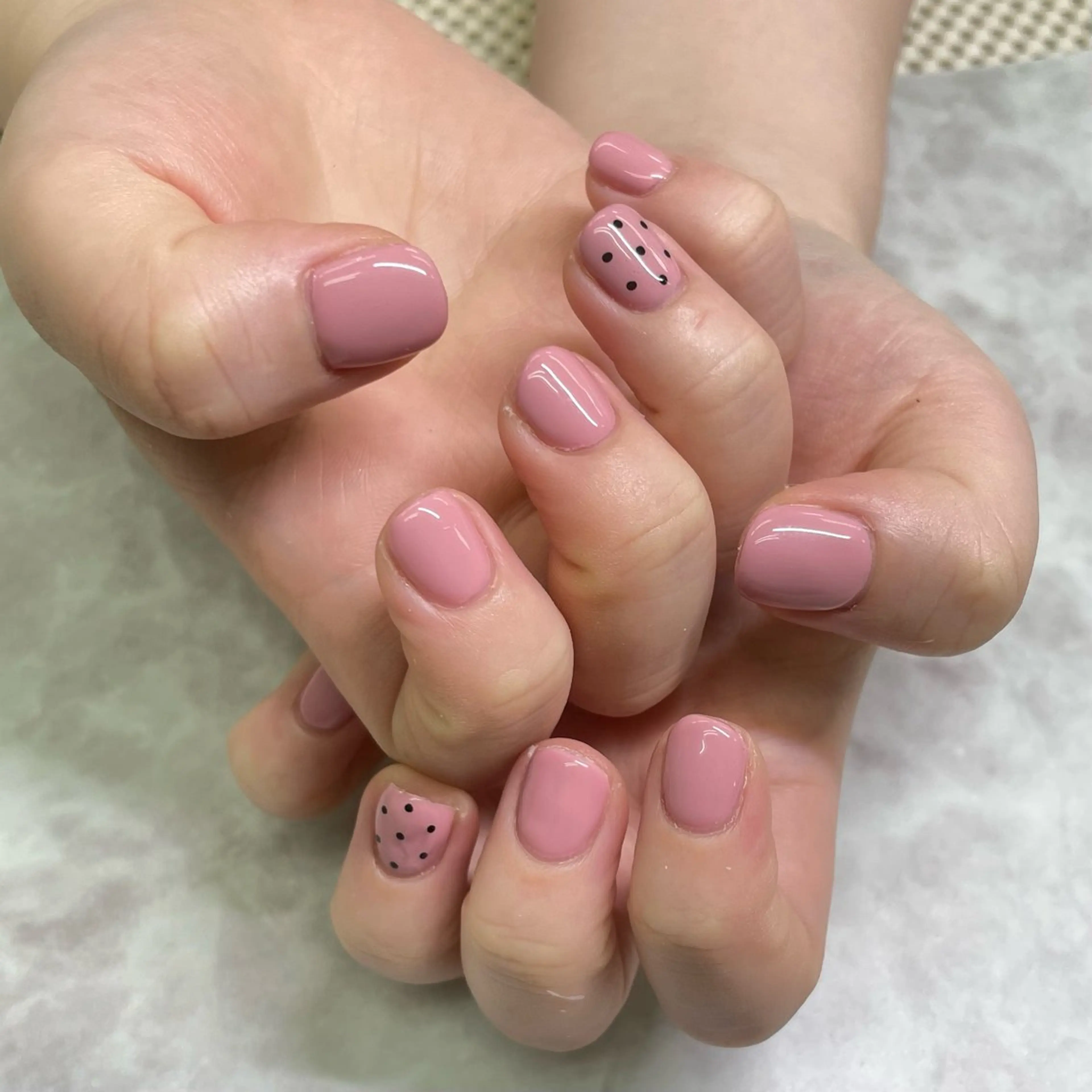 【オフなし】ハンド💅🏻🫧 《ワンポイントアートコース💎》パラジェル変更可✨/新宿*.+ﾟの写真