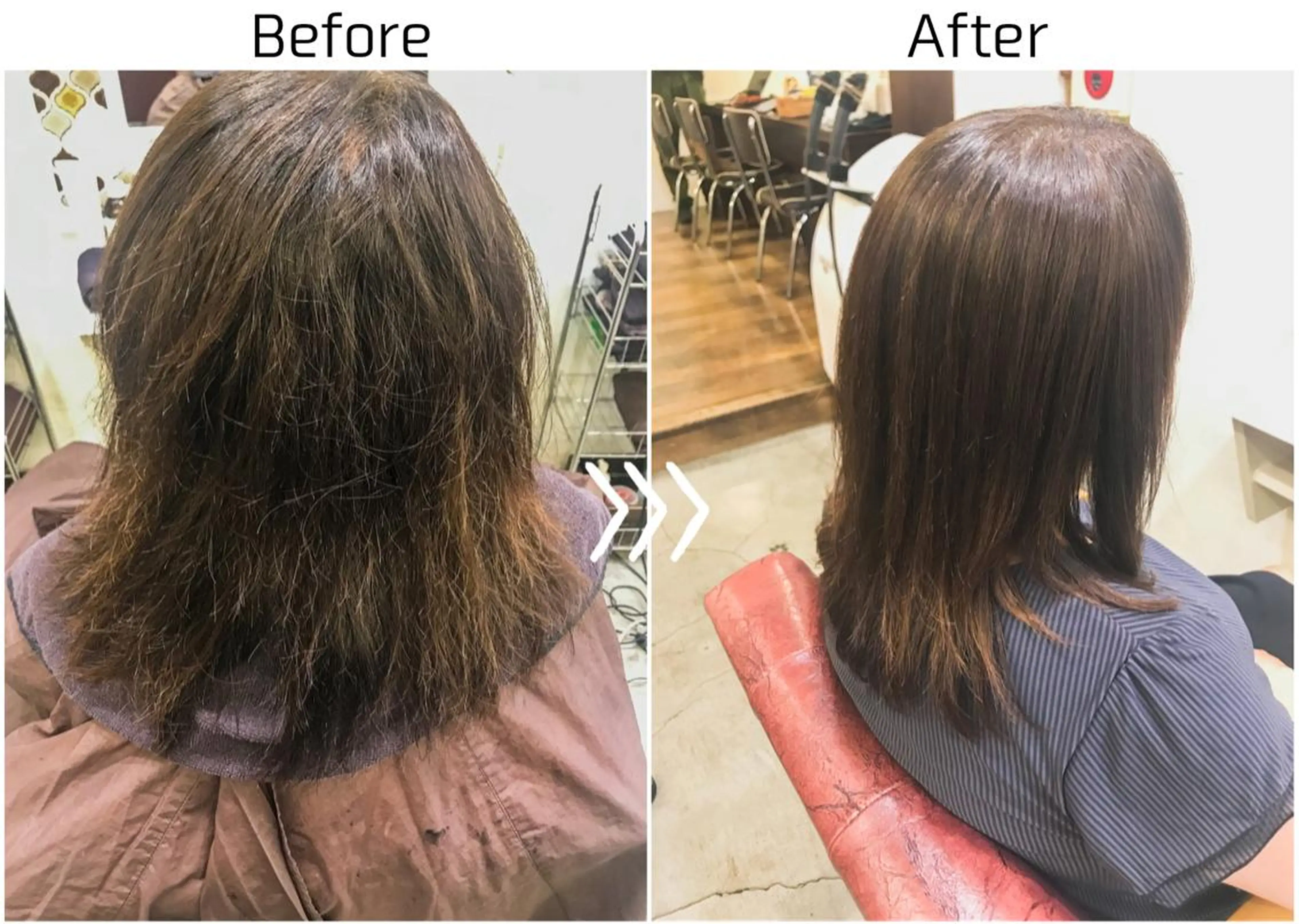 ロング パーマ ストレートパーマ 畠山 渚のヘアスタイル