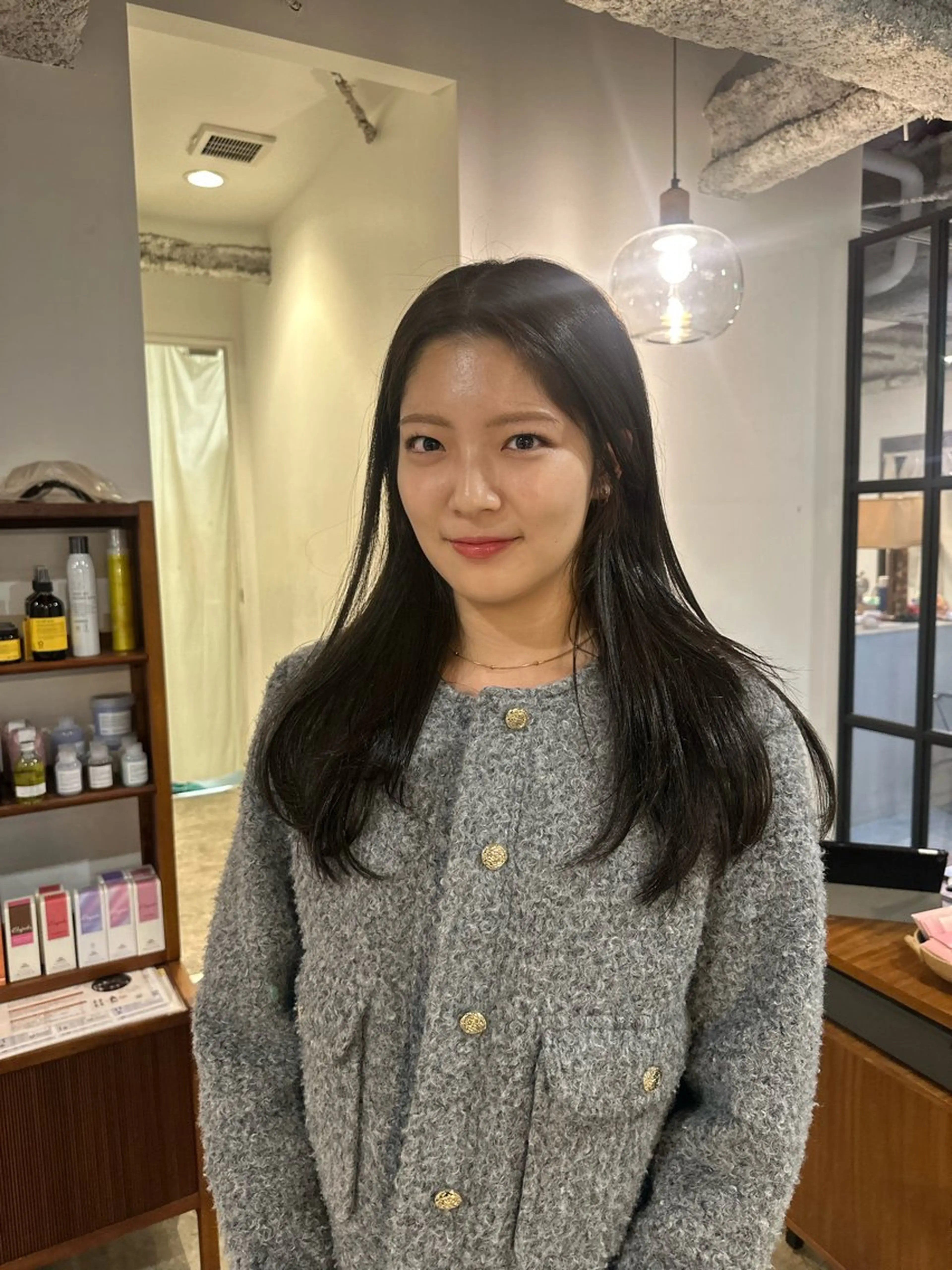 ロング カット 🧣misaki 透明感カラー🧣のヘアスタイル