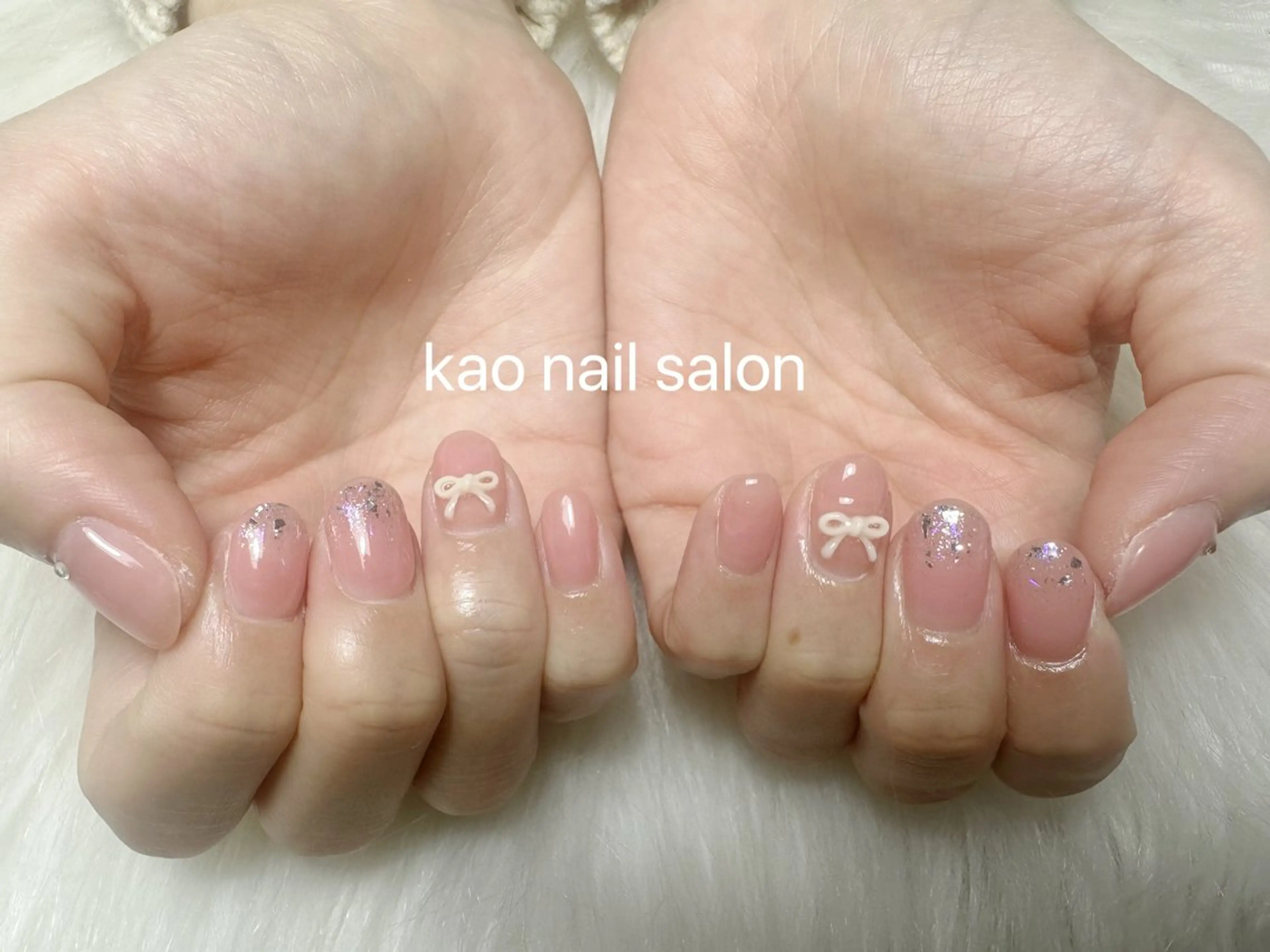 ネイル ハンドネイル kao nail マグネット/長さだしのネイルデザイン
