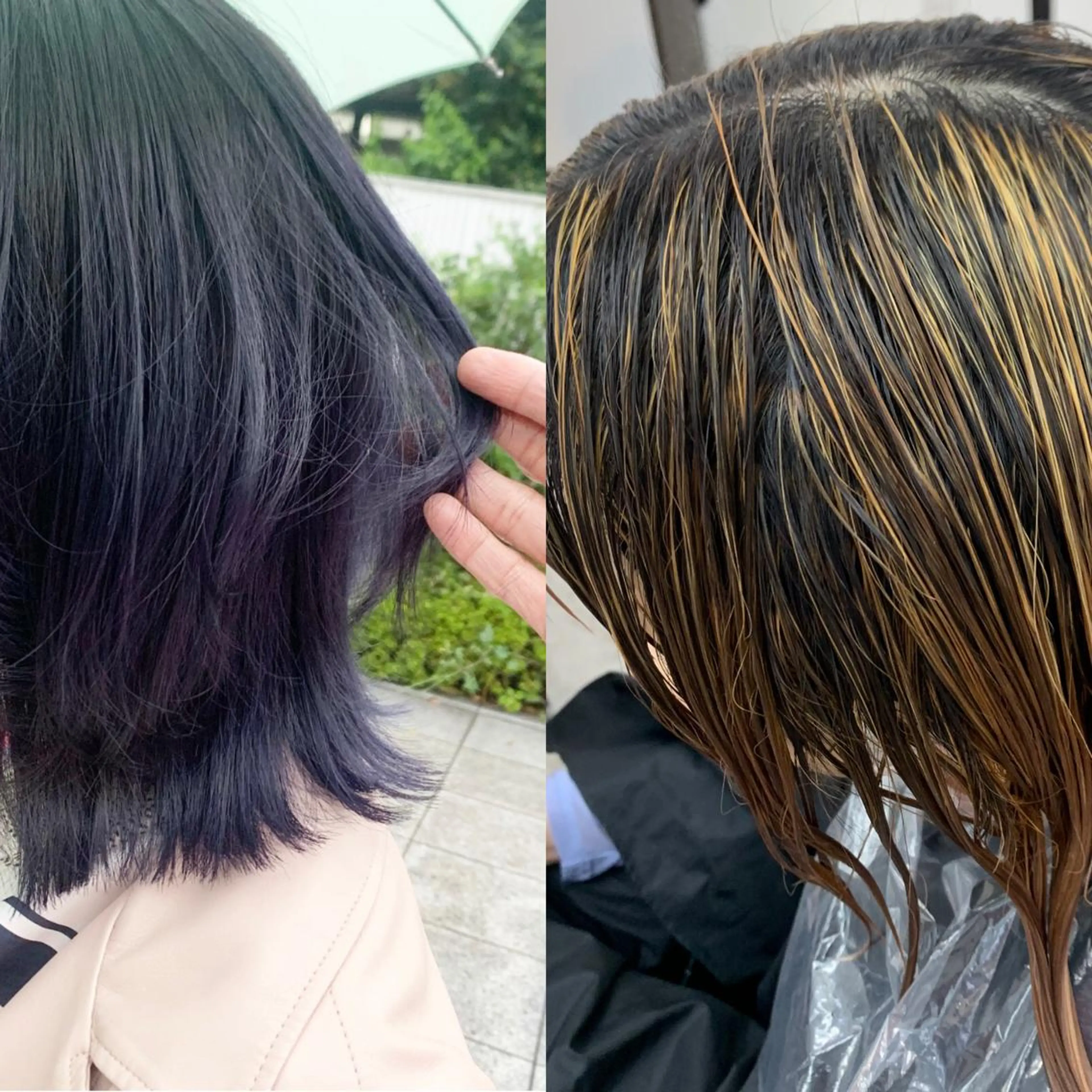 ミディアム カラー ヘアアレンジ ハイトーン/美髪矯正 🍃大江拓実のヘアスタイル