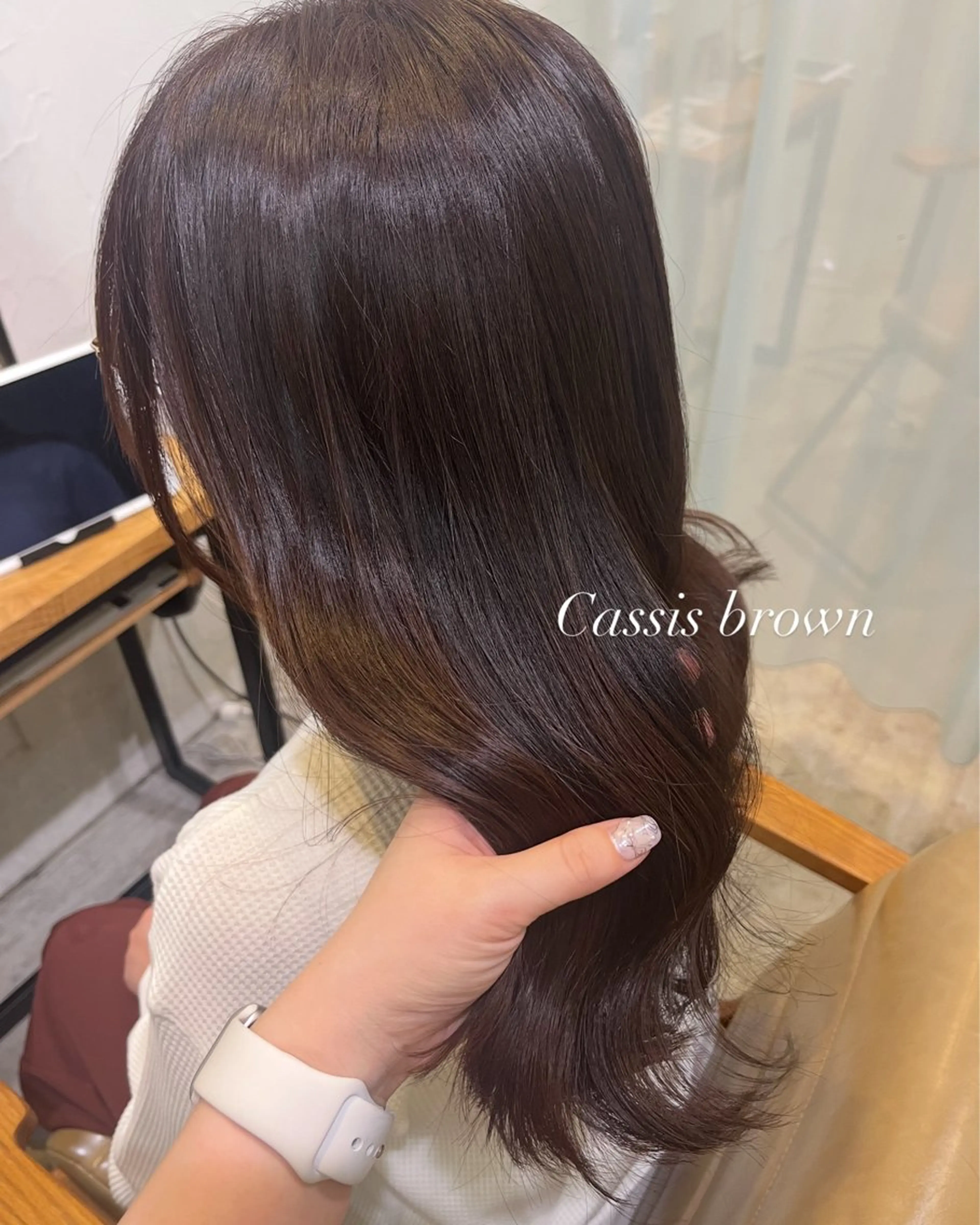 セミロング イロヘアー北岡崎店所属・ilo.hair 小澤日菜子✂️💕のヘアスタイル