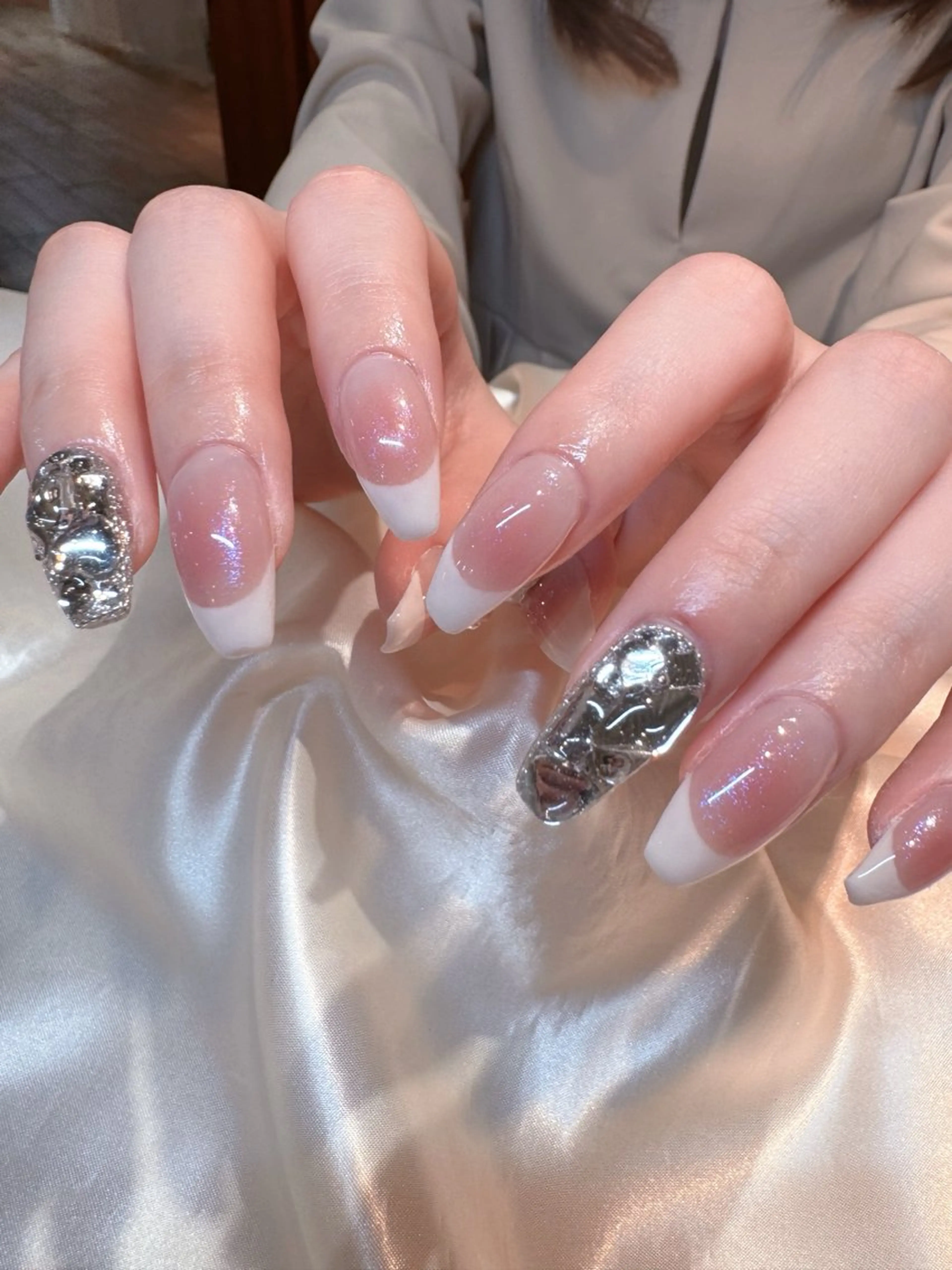ネイル ハンドネイル 𝐘𝐔𝐊𝐈 💖のネイルデザイン