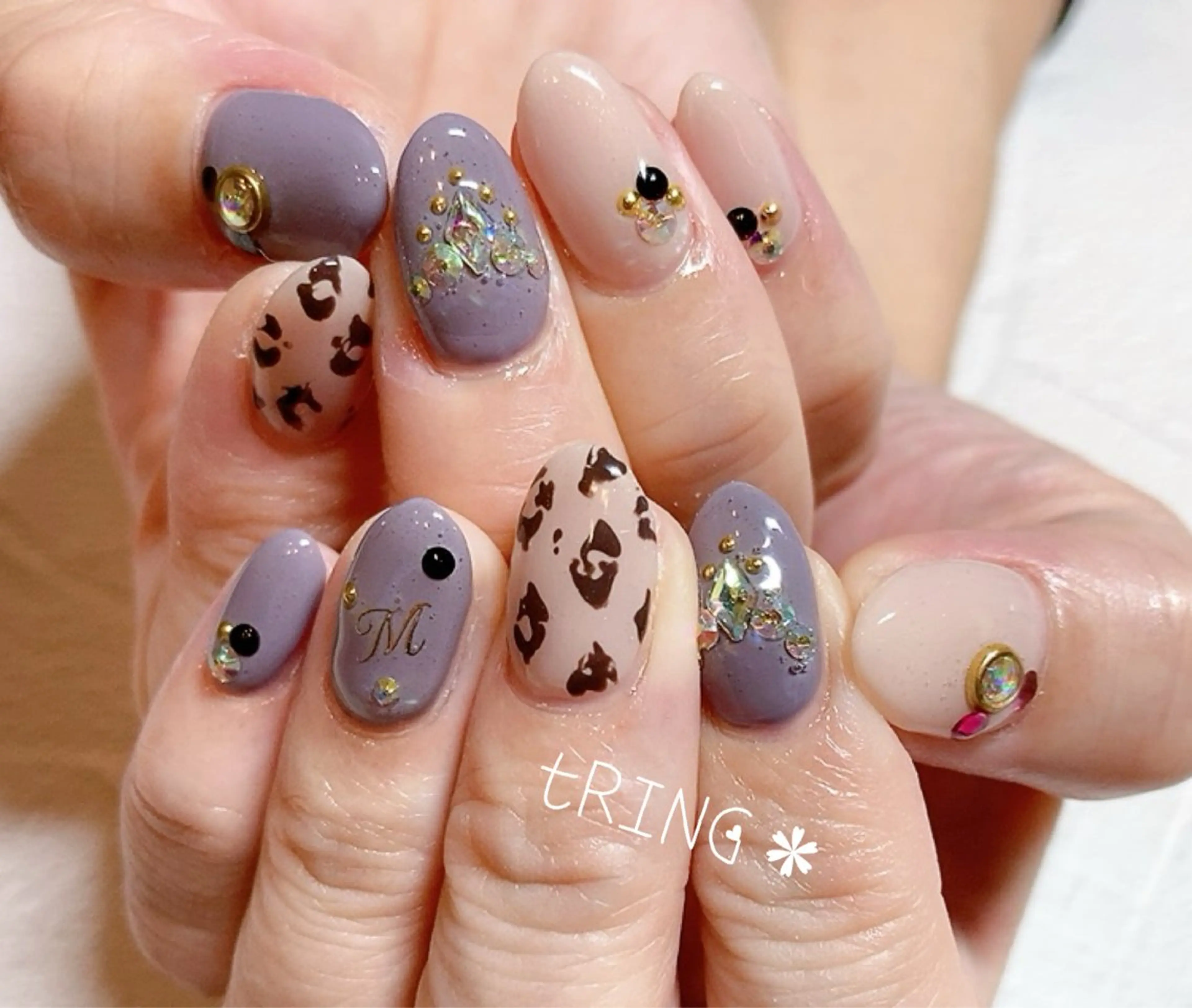 ネイル ハンドネイル tRING* しいの木台のネイルデザイン