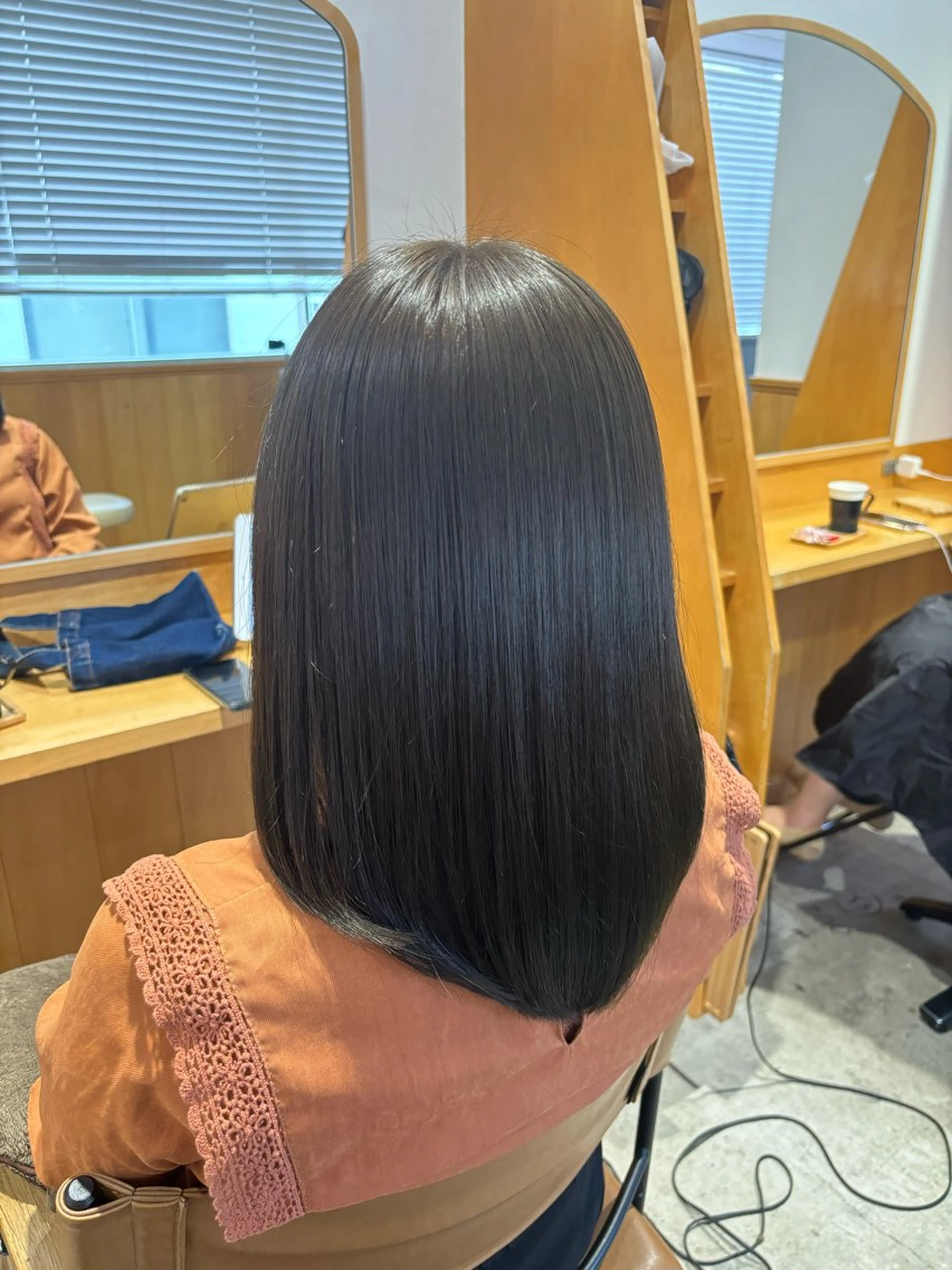 ミディアム カット ヘアカラー トリートメント 【Amphi Tokyo】宮原のヘアスタイル