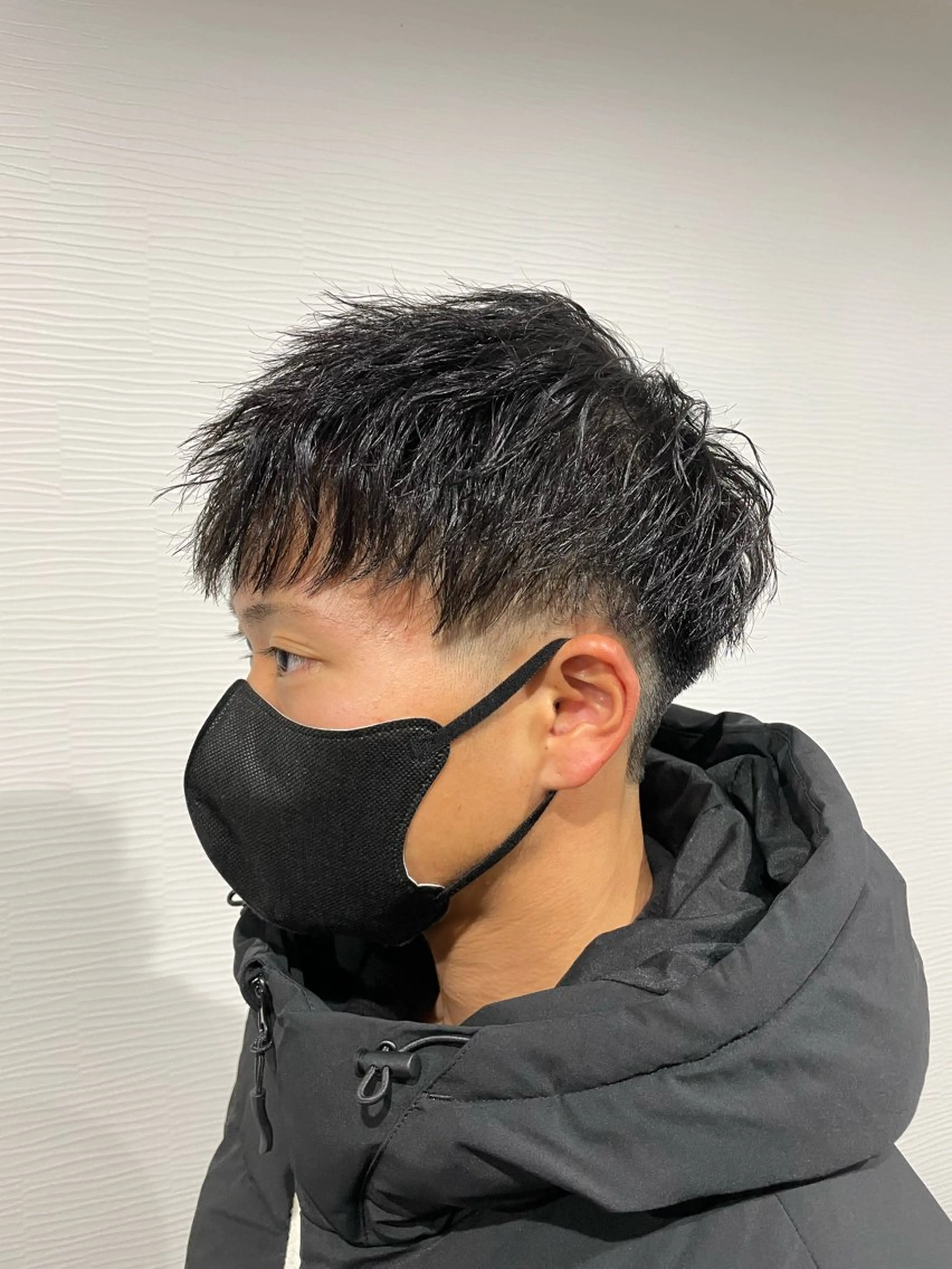 ショート パーマ メンズ メンズパーマ メンズツイストパーマ ツイストパーマ Hair salon HAL所属・佐藤 栄輔のヘアスタイル