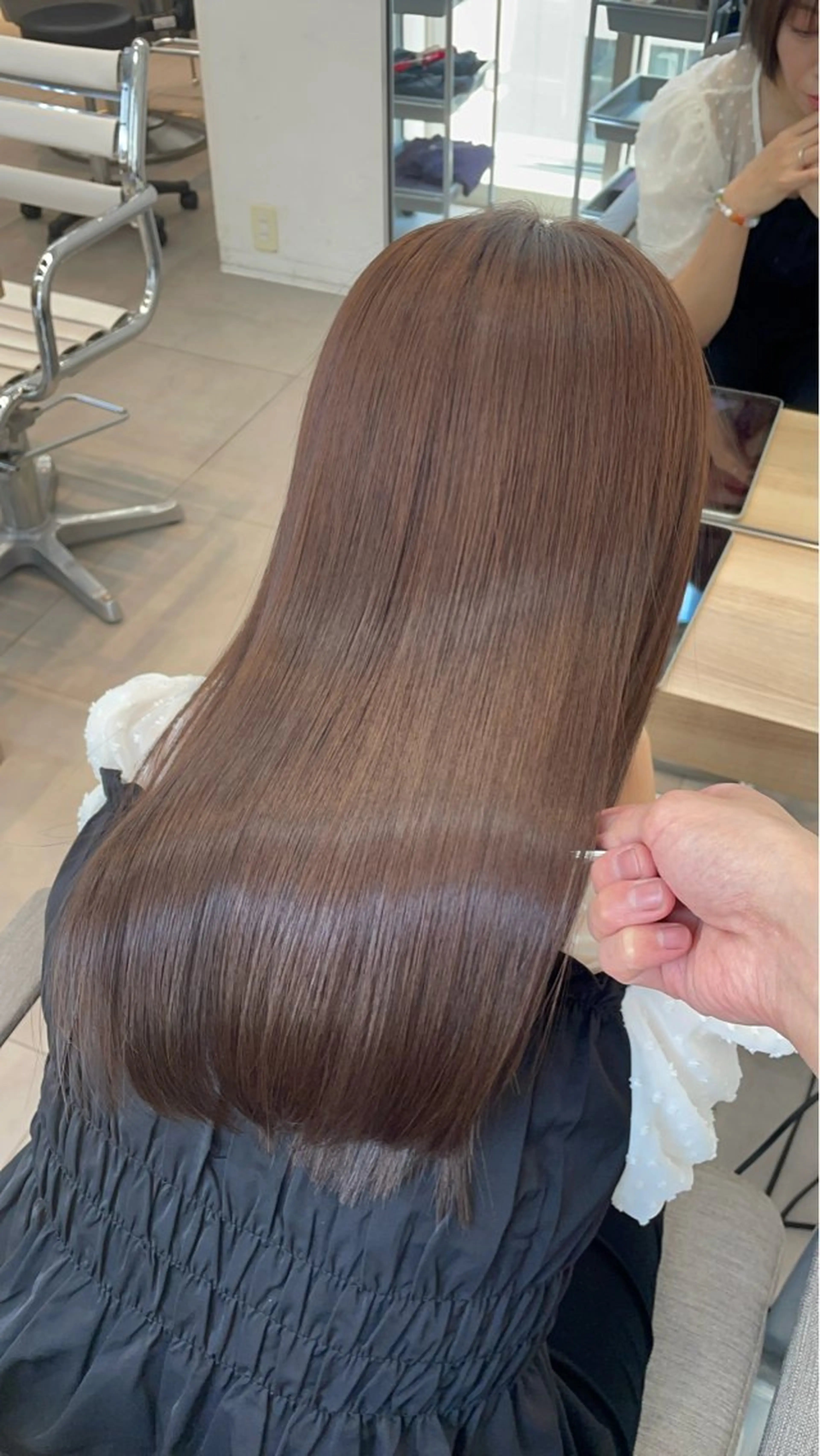 ロング 髪質改善 カット ヘアカラー トリートメント ✨髪質改善✨美髪 矯正🫧小泉のヘアスタイル