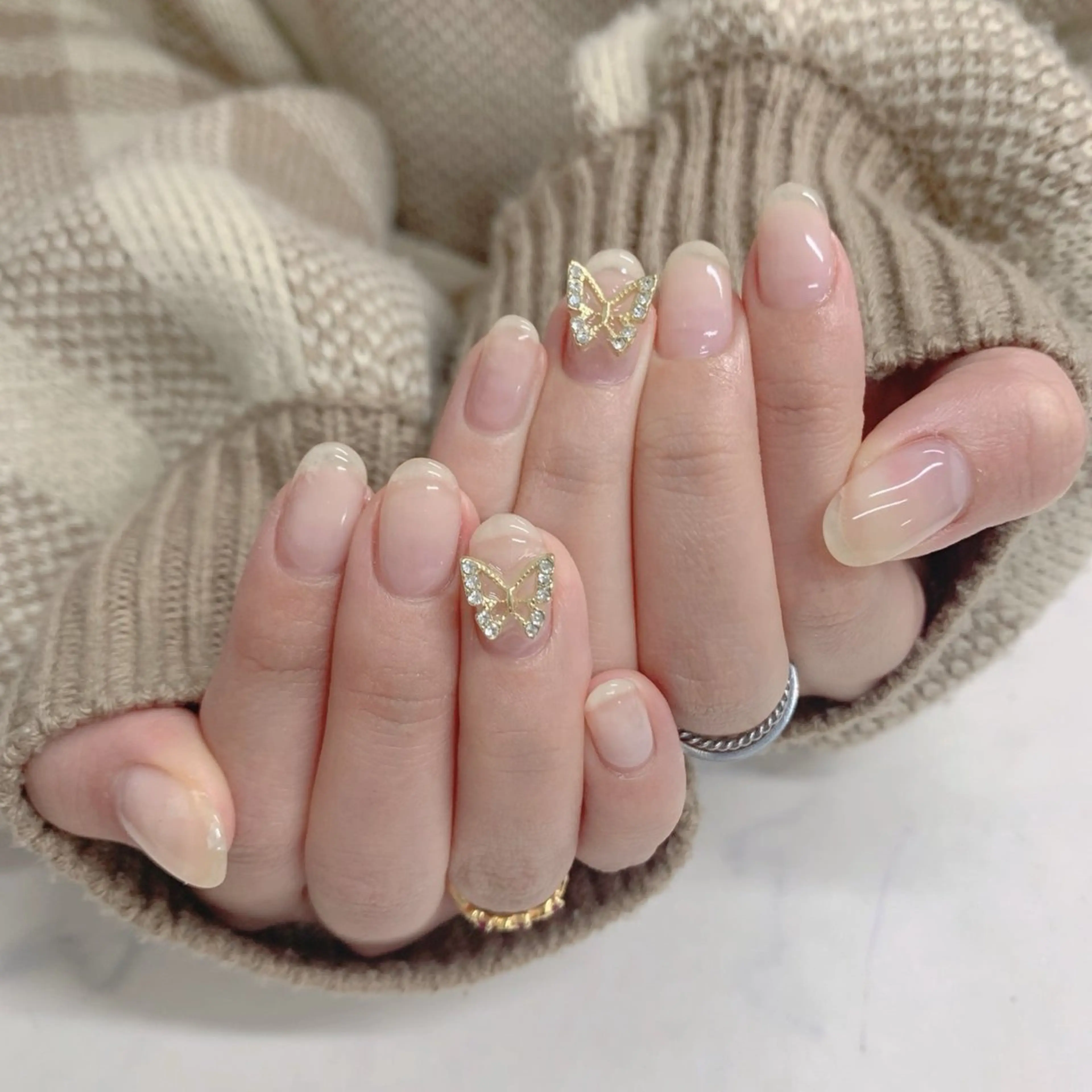 ネイル クリアネイル メンズネイル ニュアンスネイル ハンドケア Beauty Salon Ace（ネイルサロン　エース）所属・フィルイン専門店 Aceのネイルデザイン