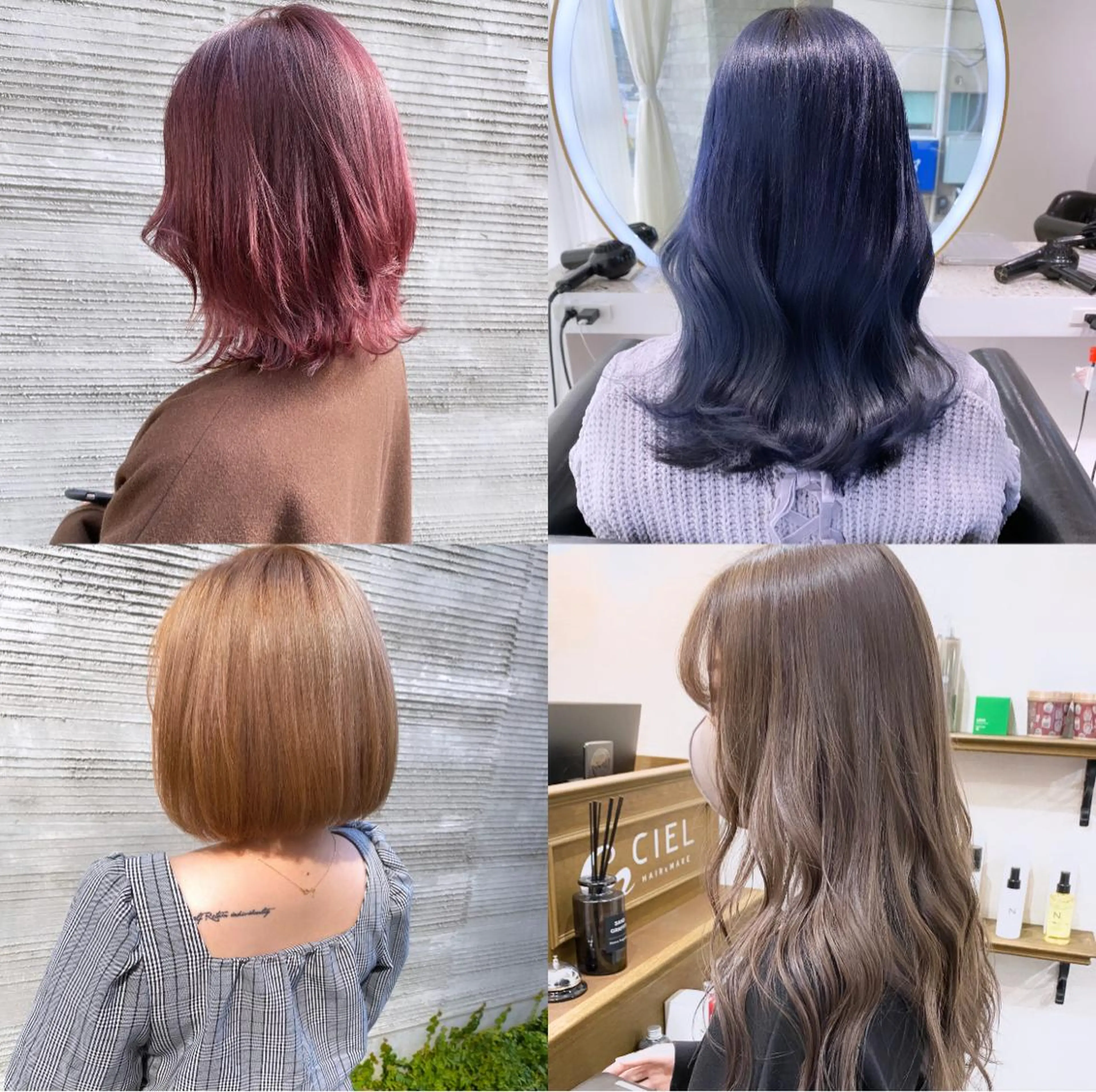 【外国人風透明感】ブリーチありダブルカラー＋ハホニコトリートメントの写真