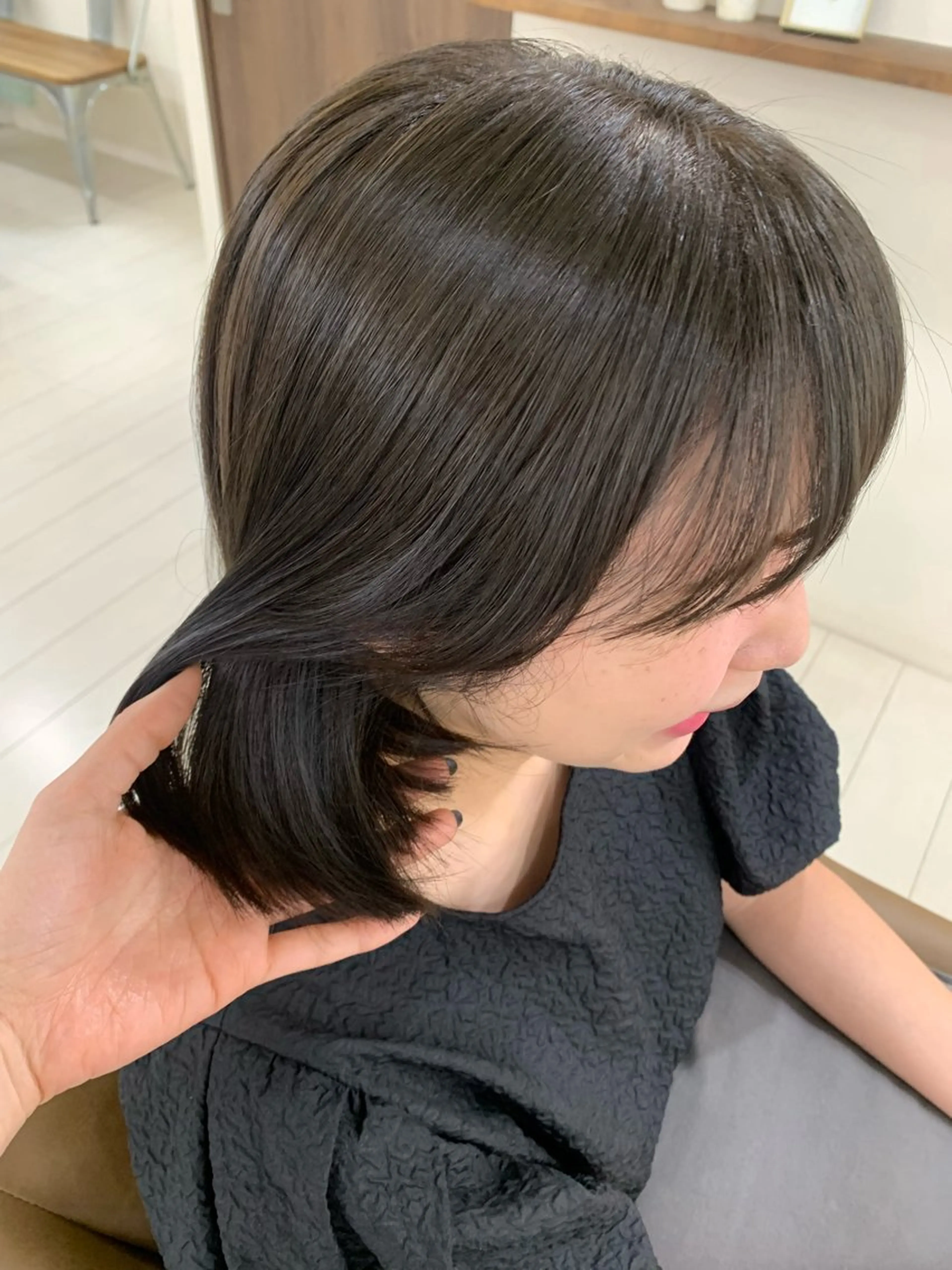 ブリーチなしダブルカラー💖透け感出せます！ミルクティーベージュ/オリーブグレージュ/ラベンダーグレージュの写真