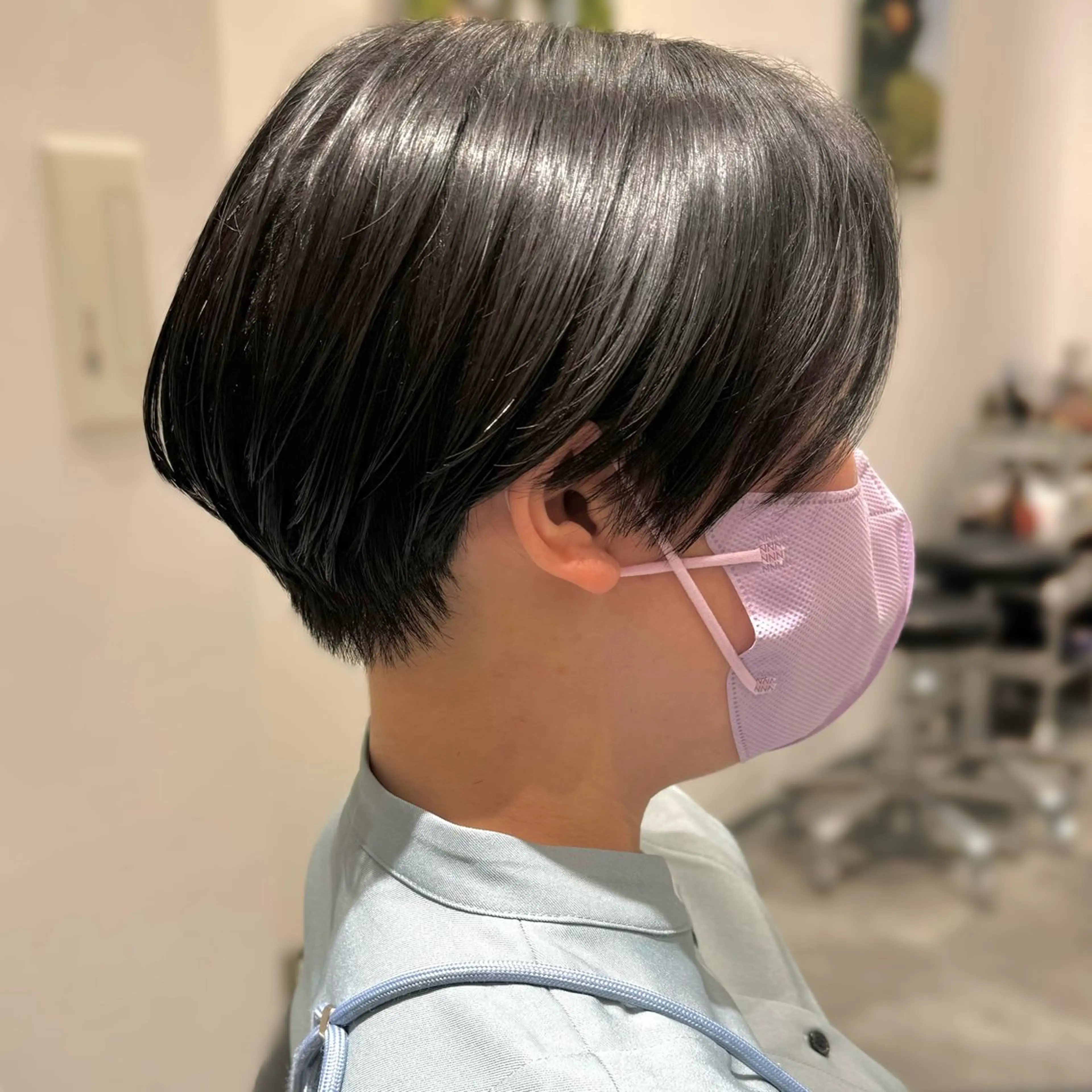 ショート ハンサムショート ショートヘア ひなた あゆみのヘアスタイル