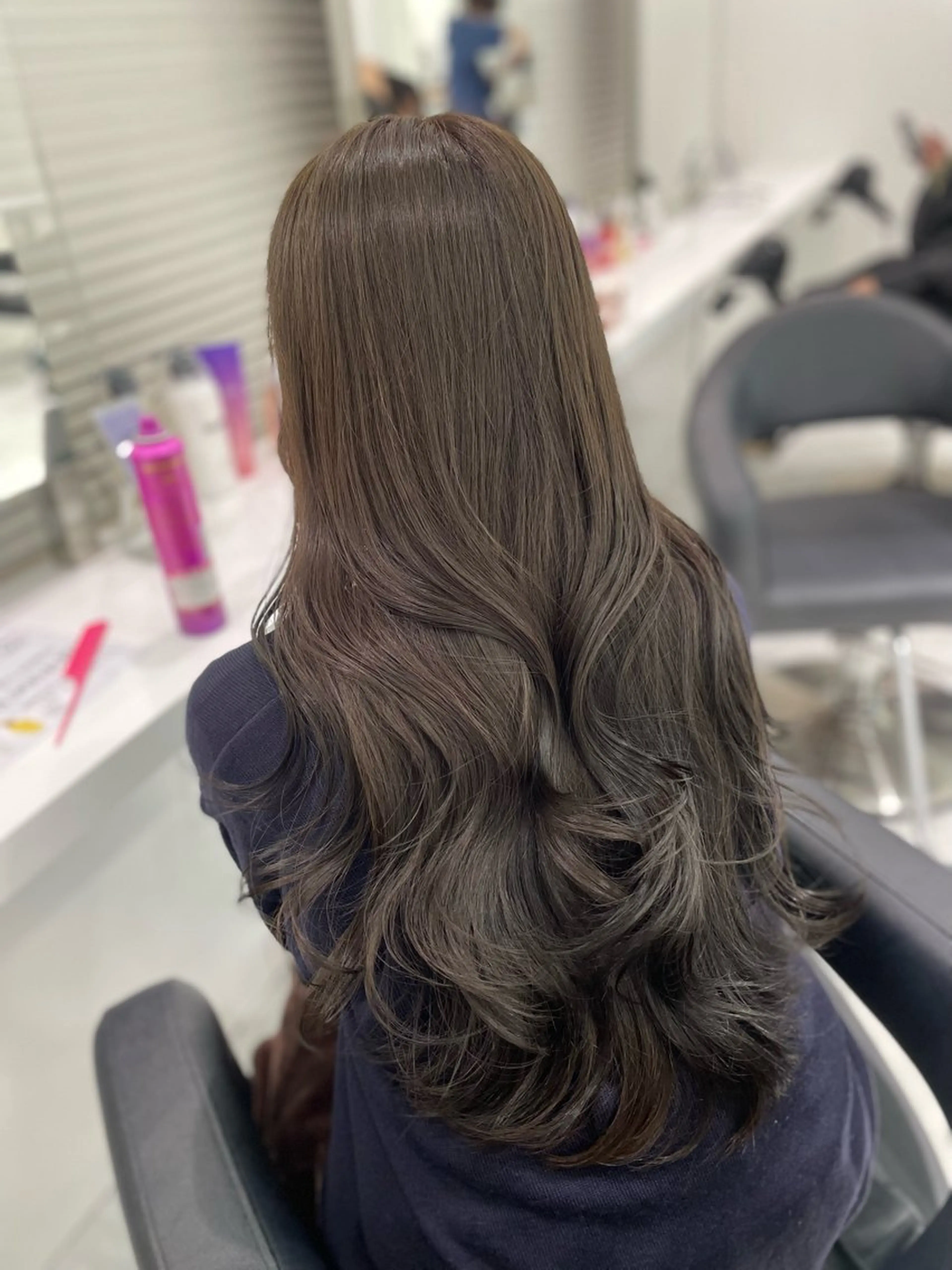 ロング ヘアカラー トリートメント ナチュラルhair 🌿meariのヘアスタイル