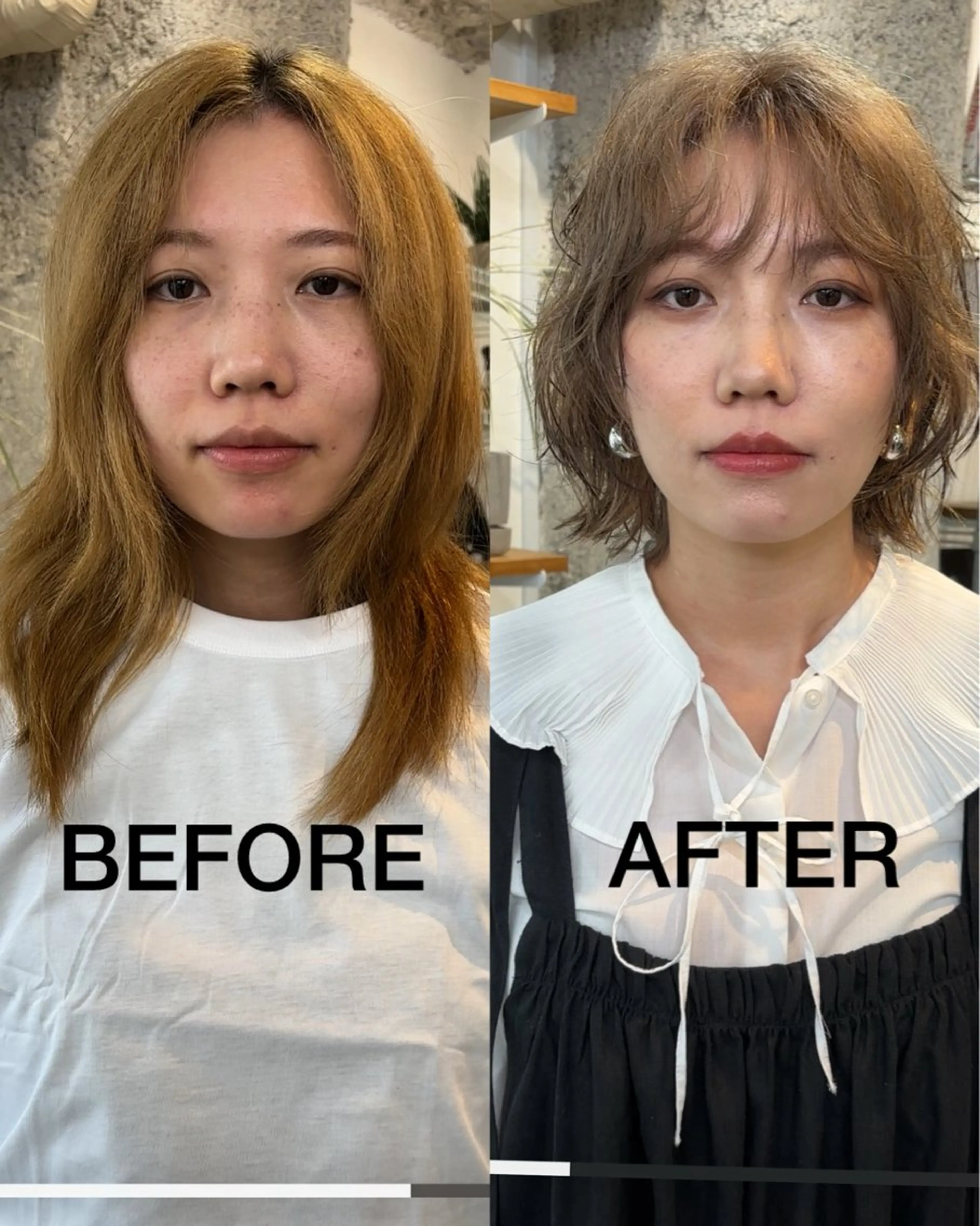 ショート カラー ナツメダ ダイキのヘアスタイル