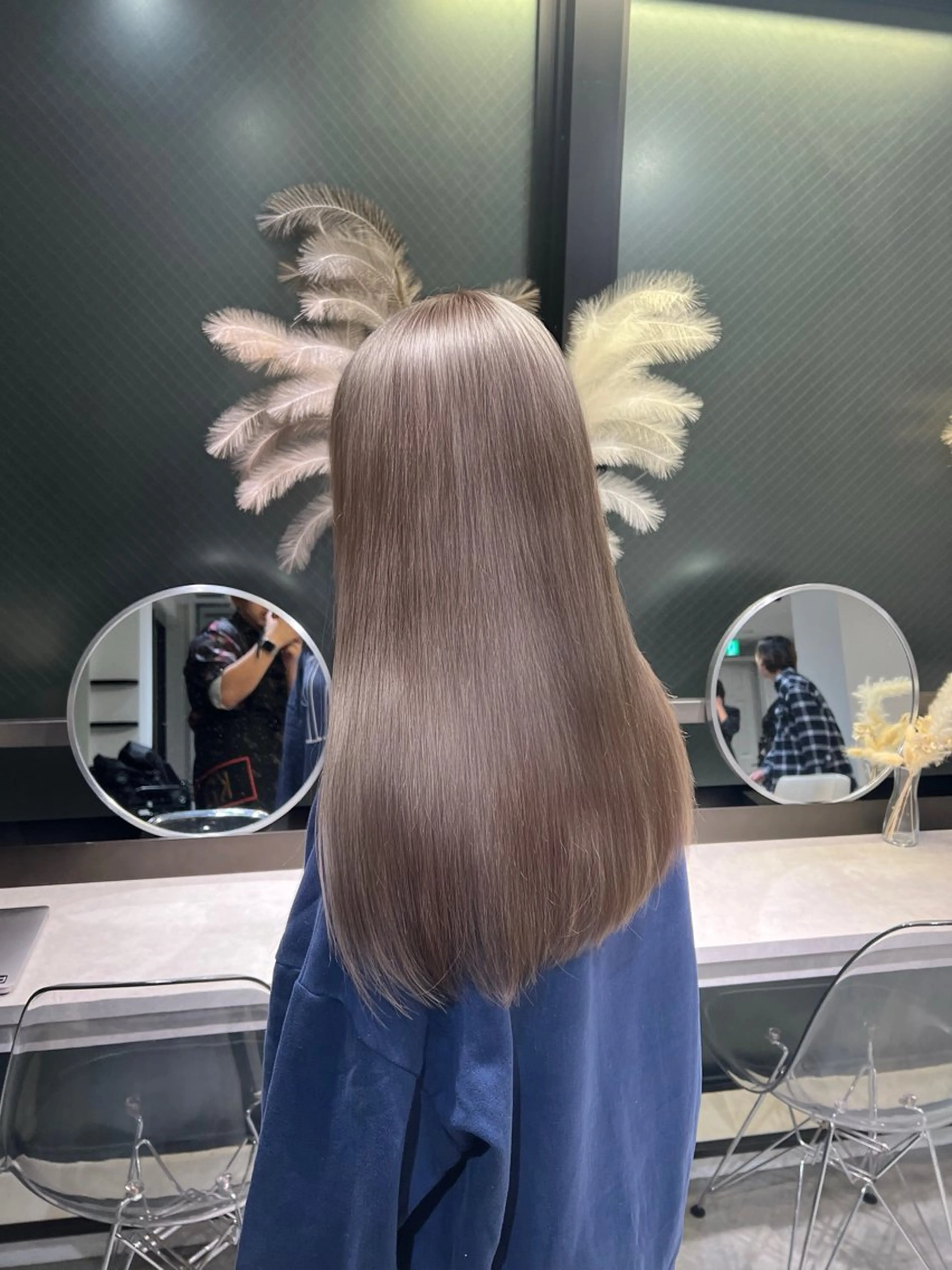 🫧グレージュ系にしたい方🫧1ブリーチ+カラーの写真