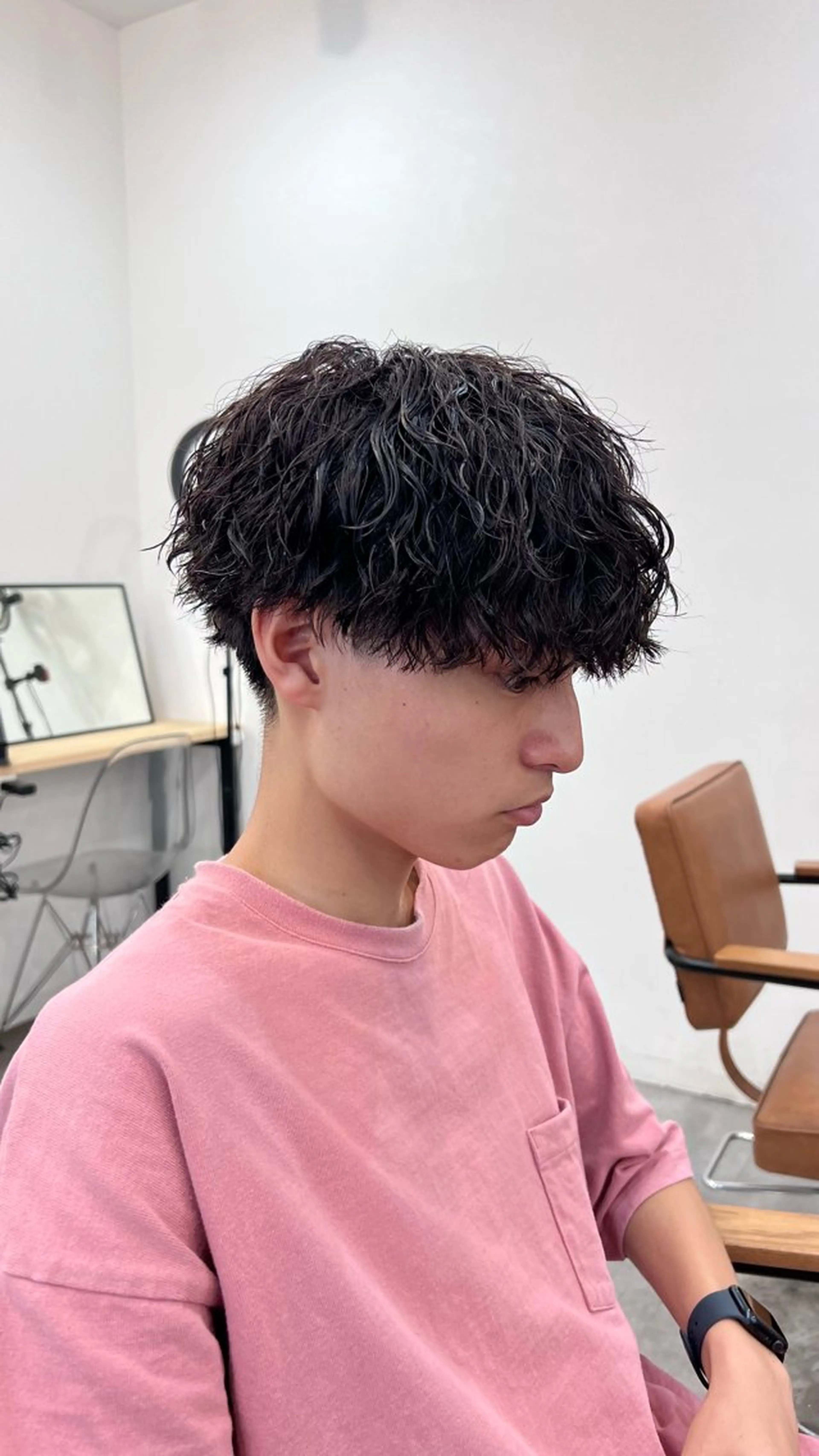 メンズカット➕ツイストスパイラルの写真