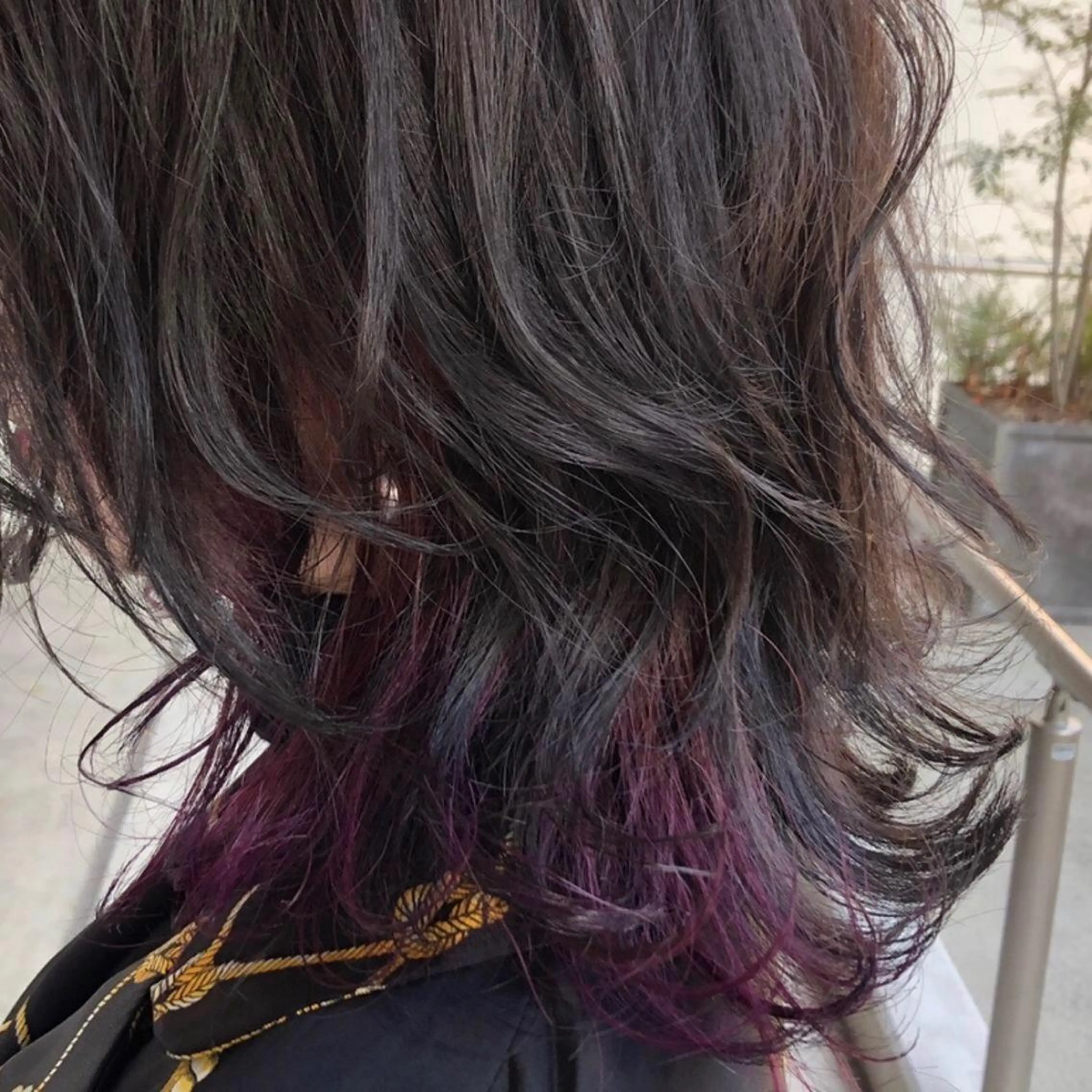 ミディアム カラー インナーカラー 🥀韓国アイドルヘア 𝐡𝐚𝐫𝐮🥀のヘアスタイル