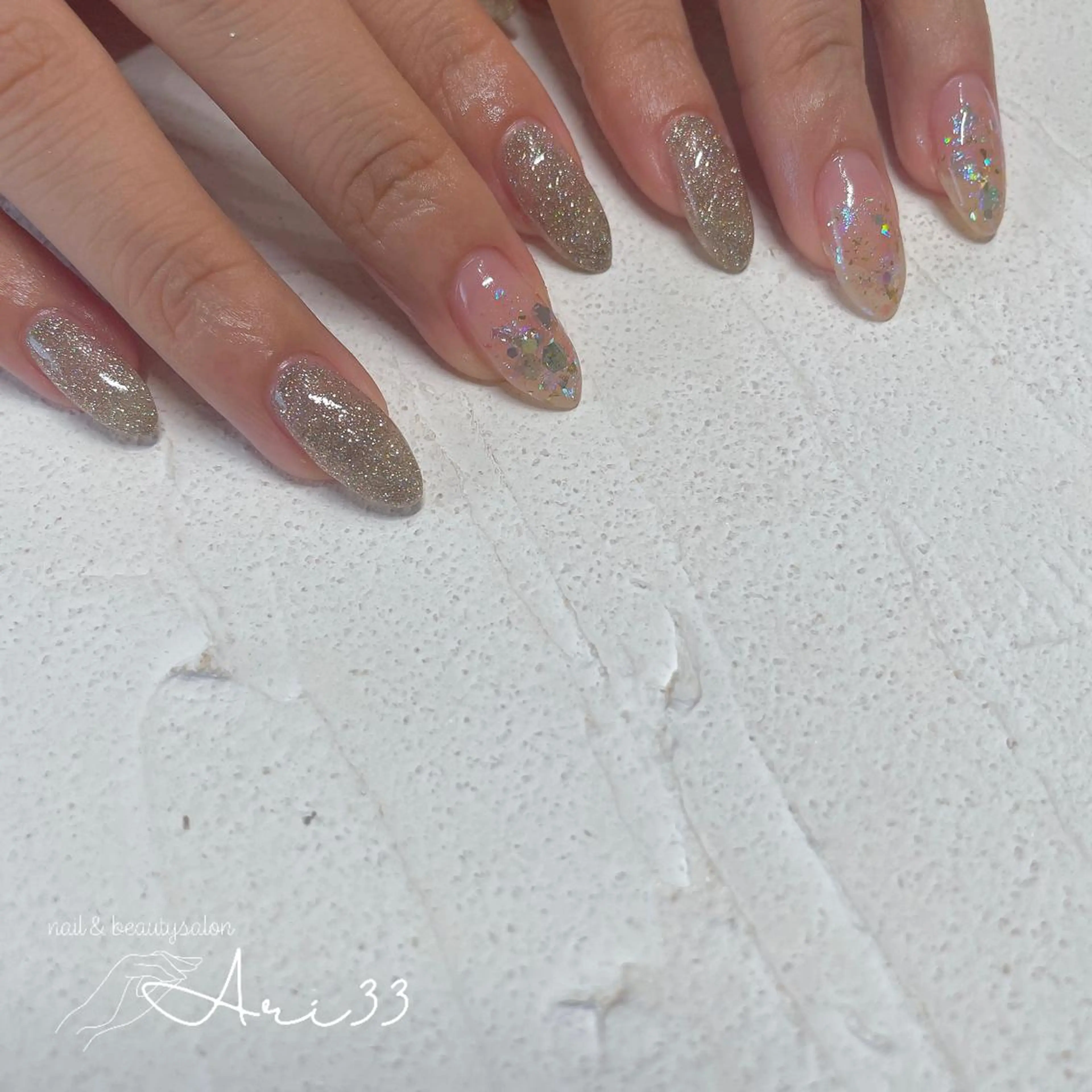 ネイル ハンドネイル プライベートサロン Ari33nailのネイルデザイン