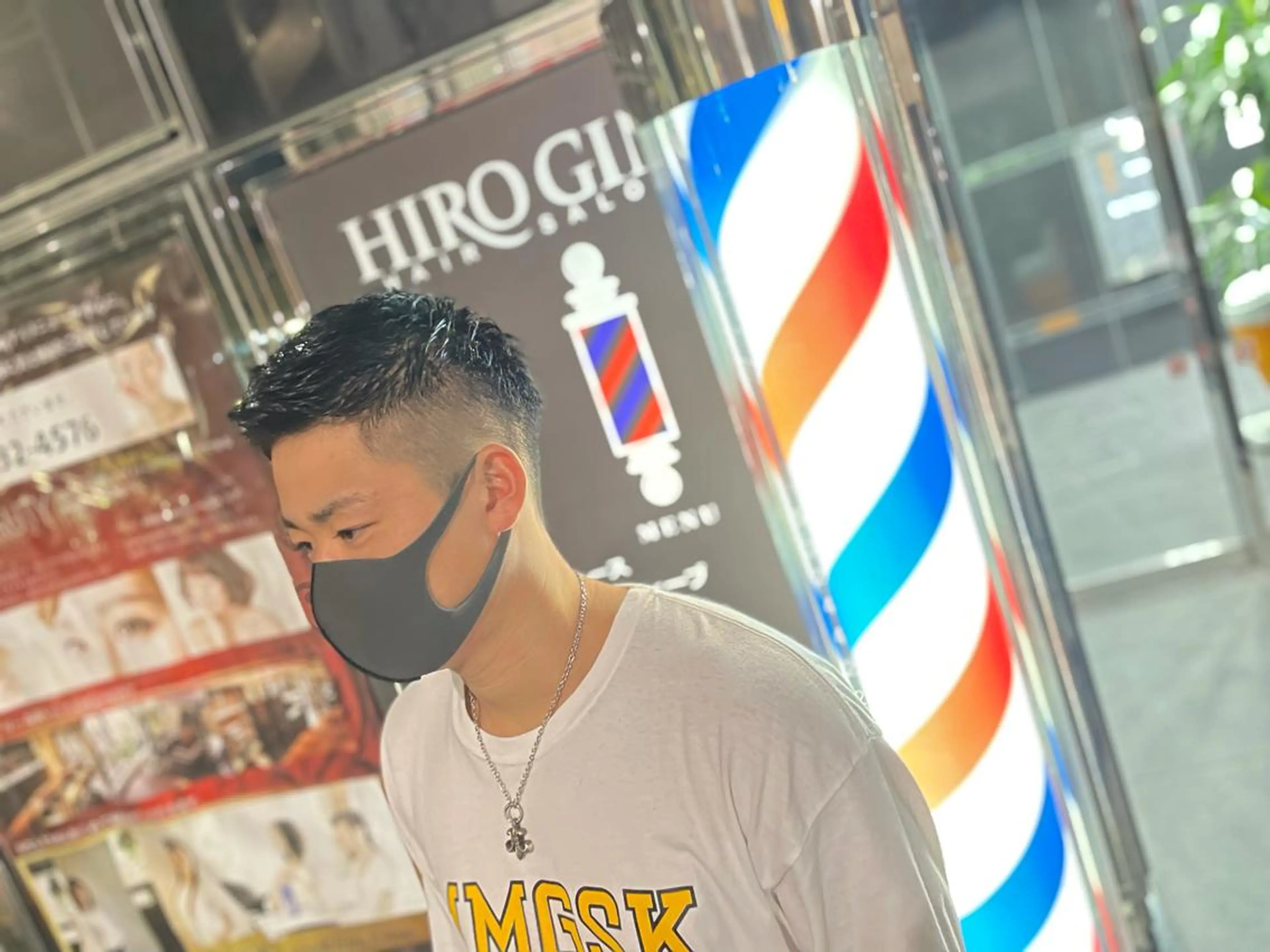ショート ショートヘア ヒロ銀座本店所属・中越 仁一郎のヘアスタイル