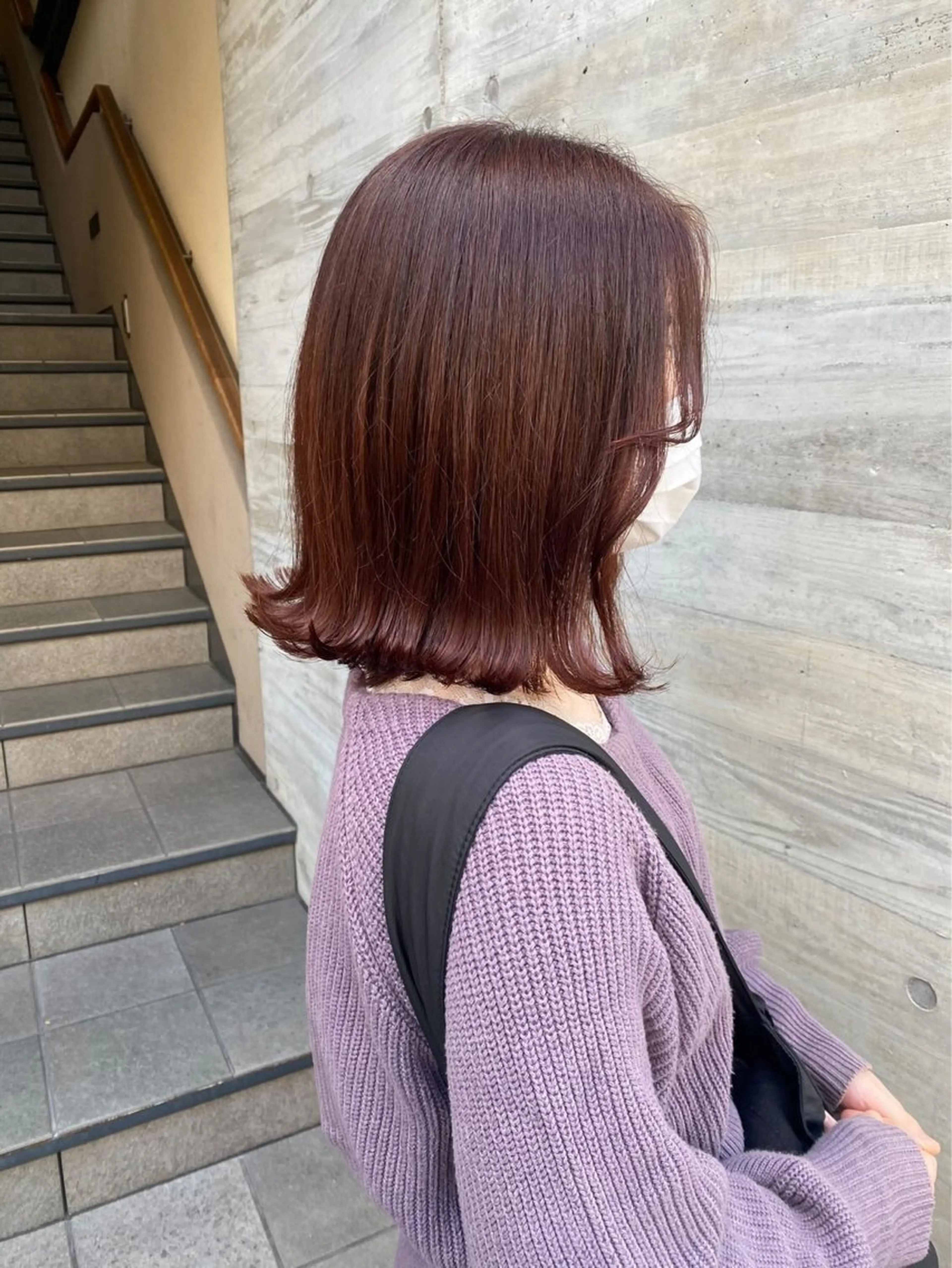 カラー ヘアカラー トリートメント ParveMix 🌝🫧山本 玲南のヘアスタイル