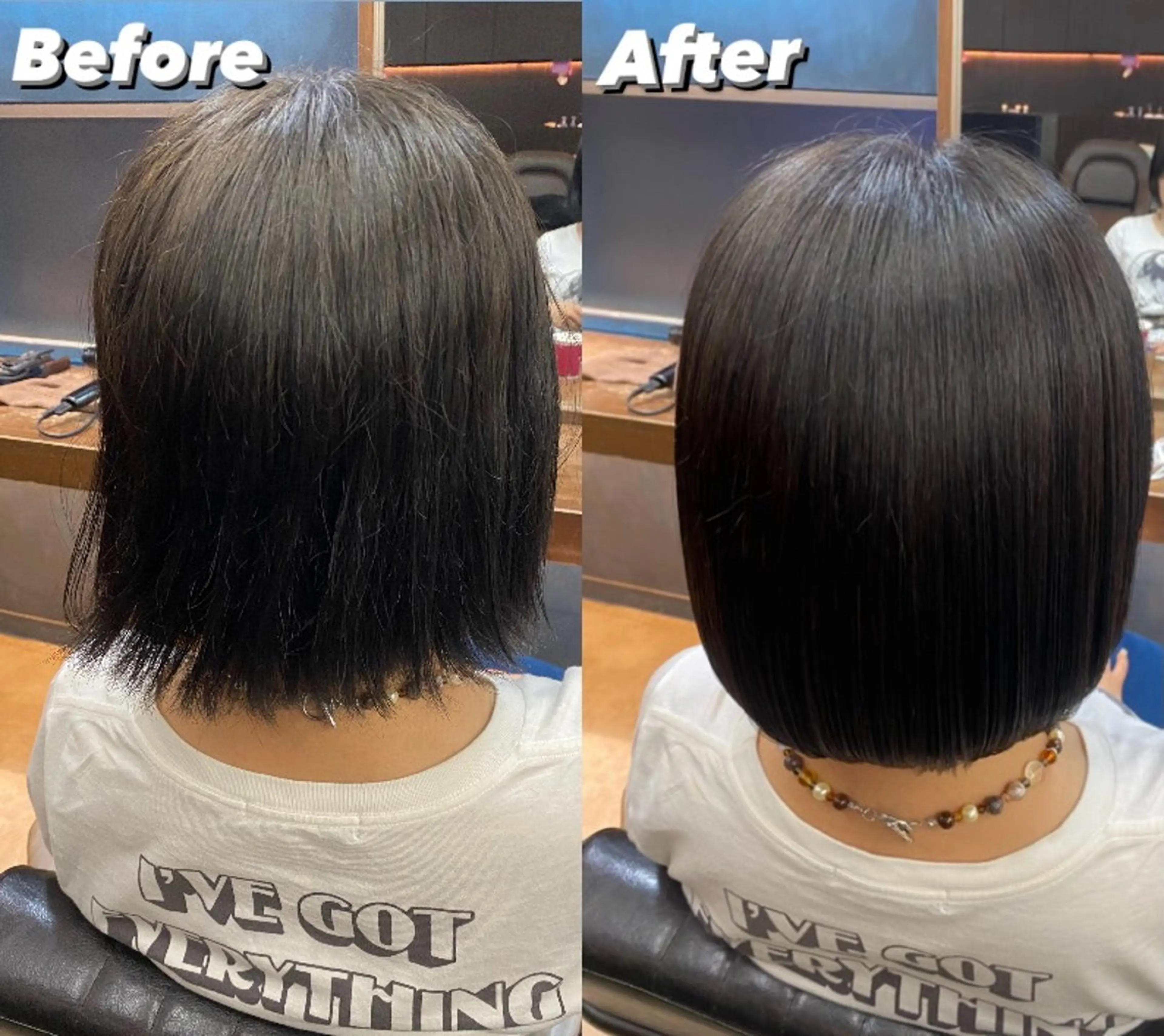 カラー 山口 詩織のヘアスタイル