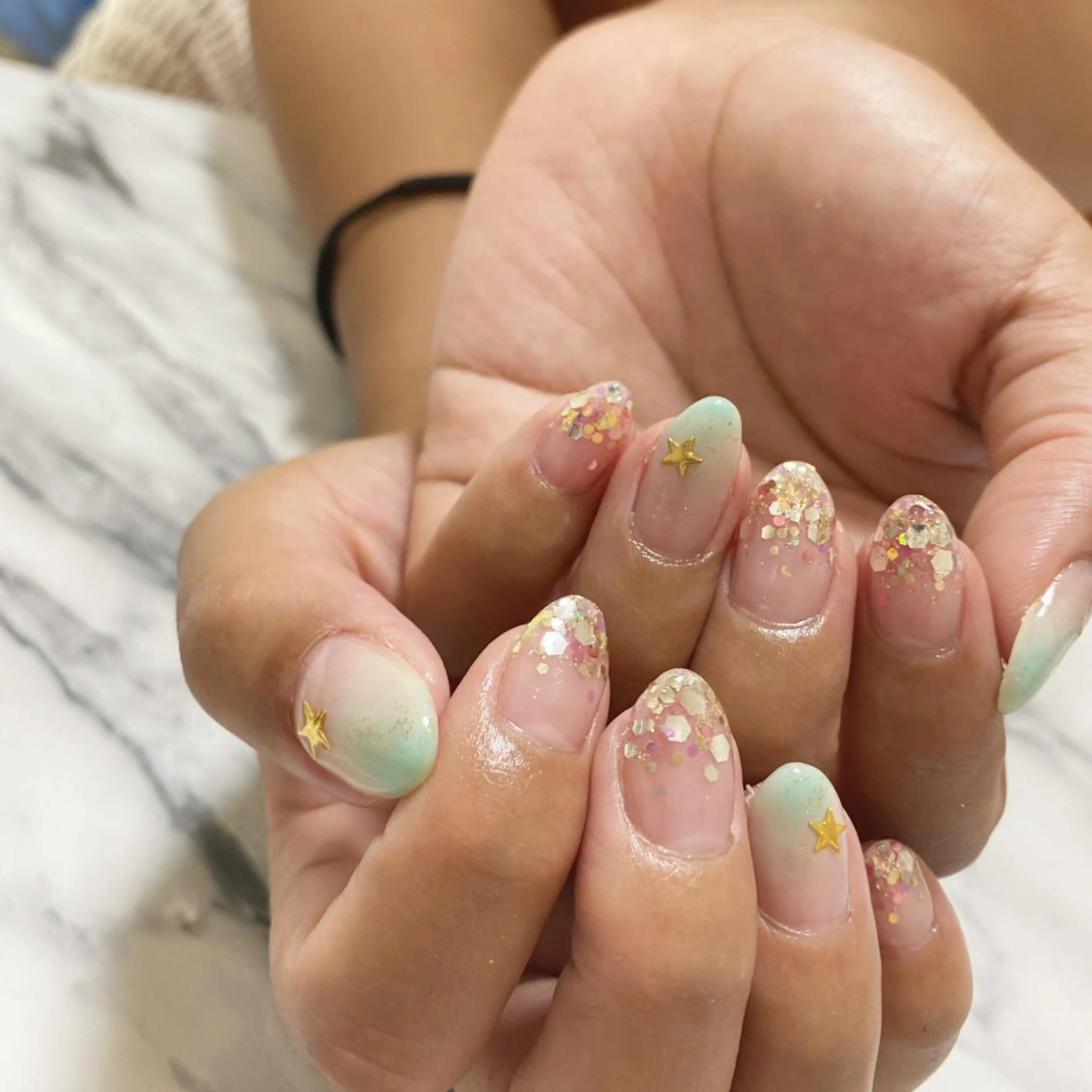 ネイル 持ち込み QULEONAIL所属・大城 裕麻のネイルデザイン