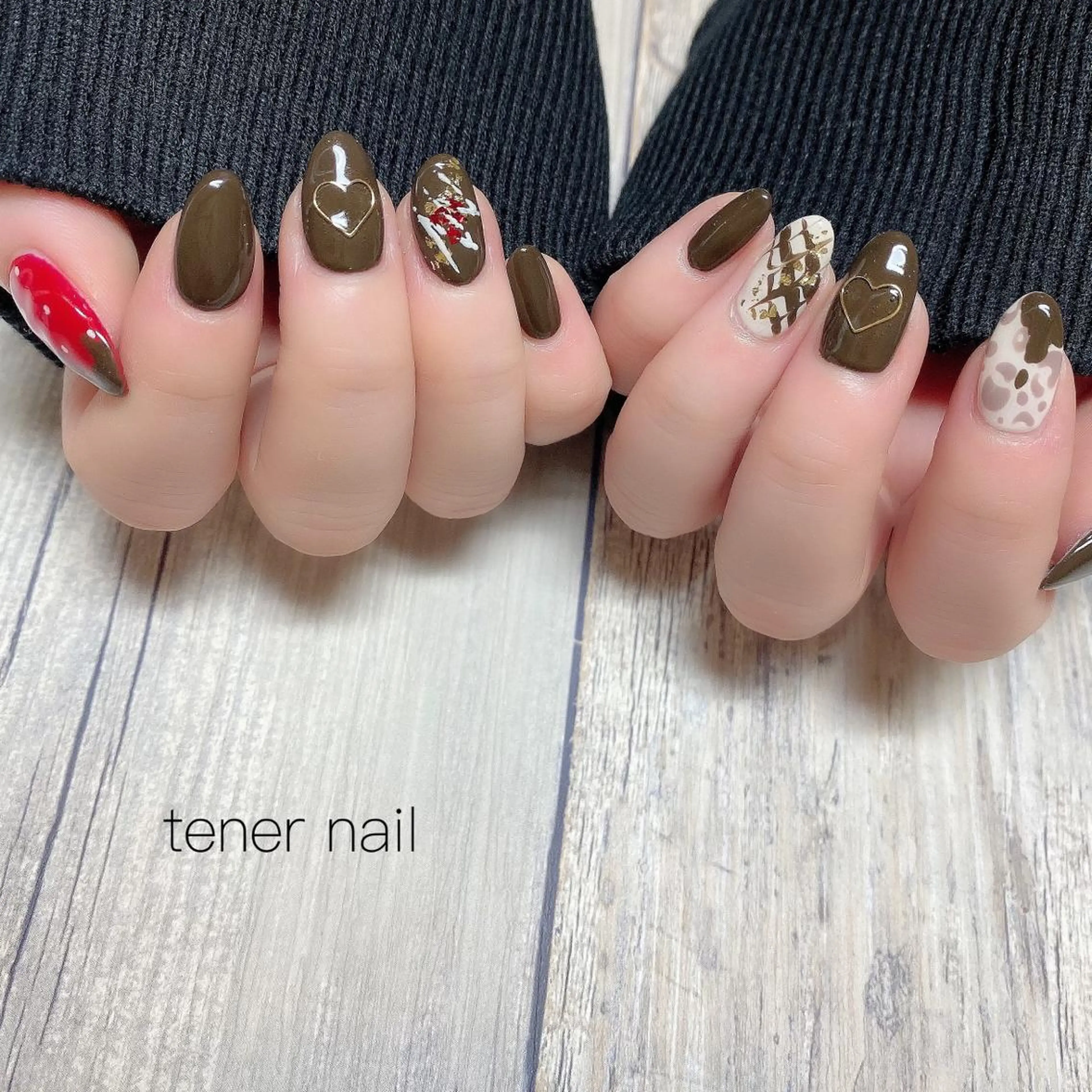 ネイル バレンタイン tener  nail  テネルネイル所属・テネルネイル tener nailのネイルデザイン