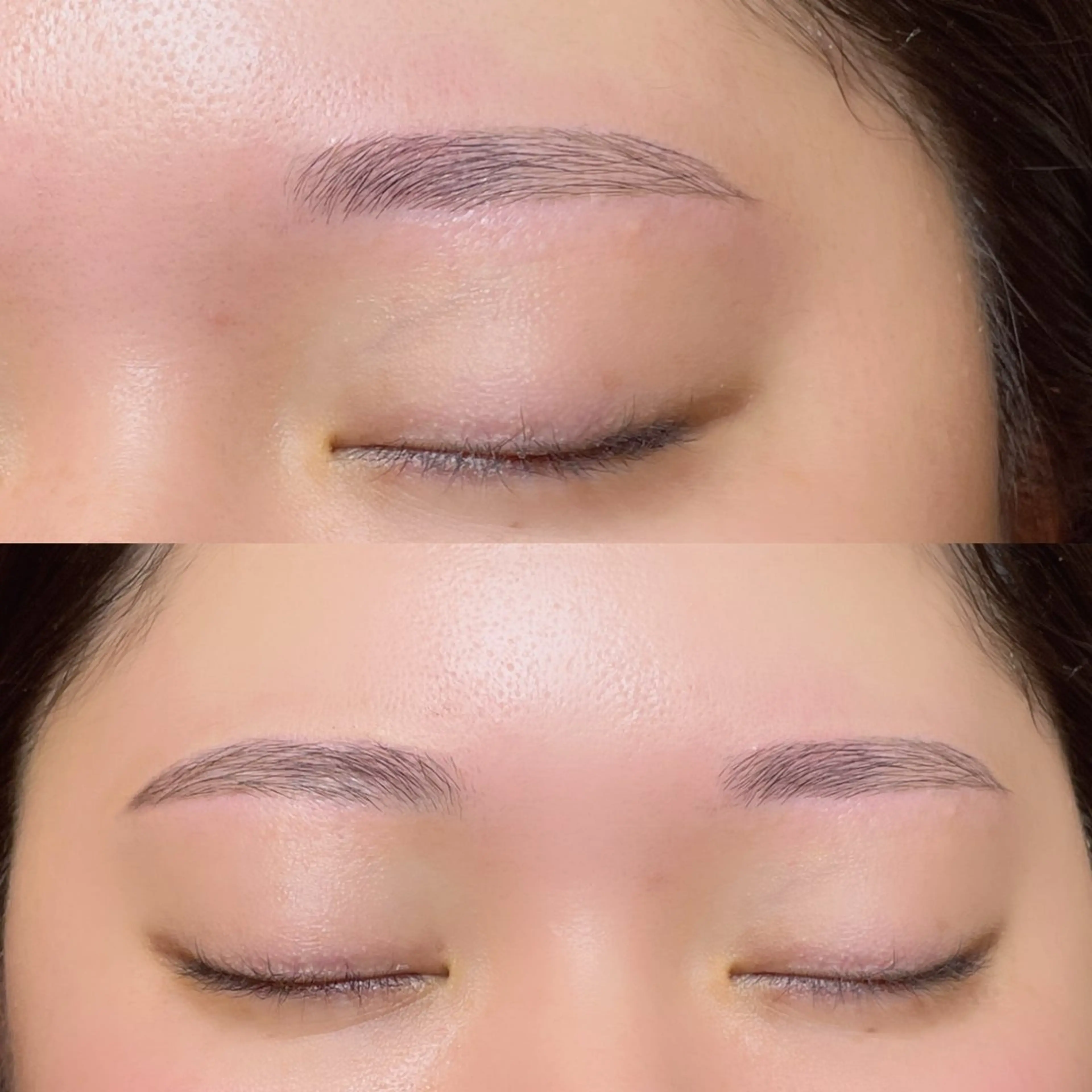 アイブロウ ワックス脱毛 眉カット Mell Yuuna ♡パリエク /束感のマツエク・マツパデザイン