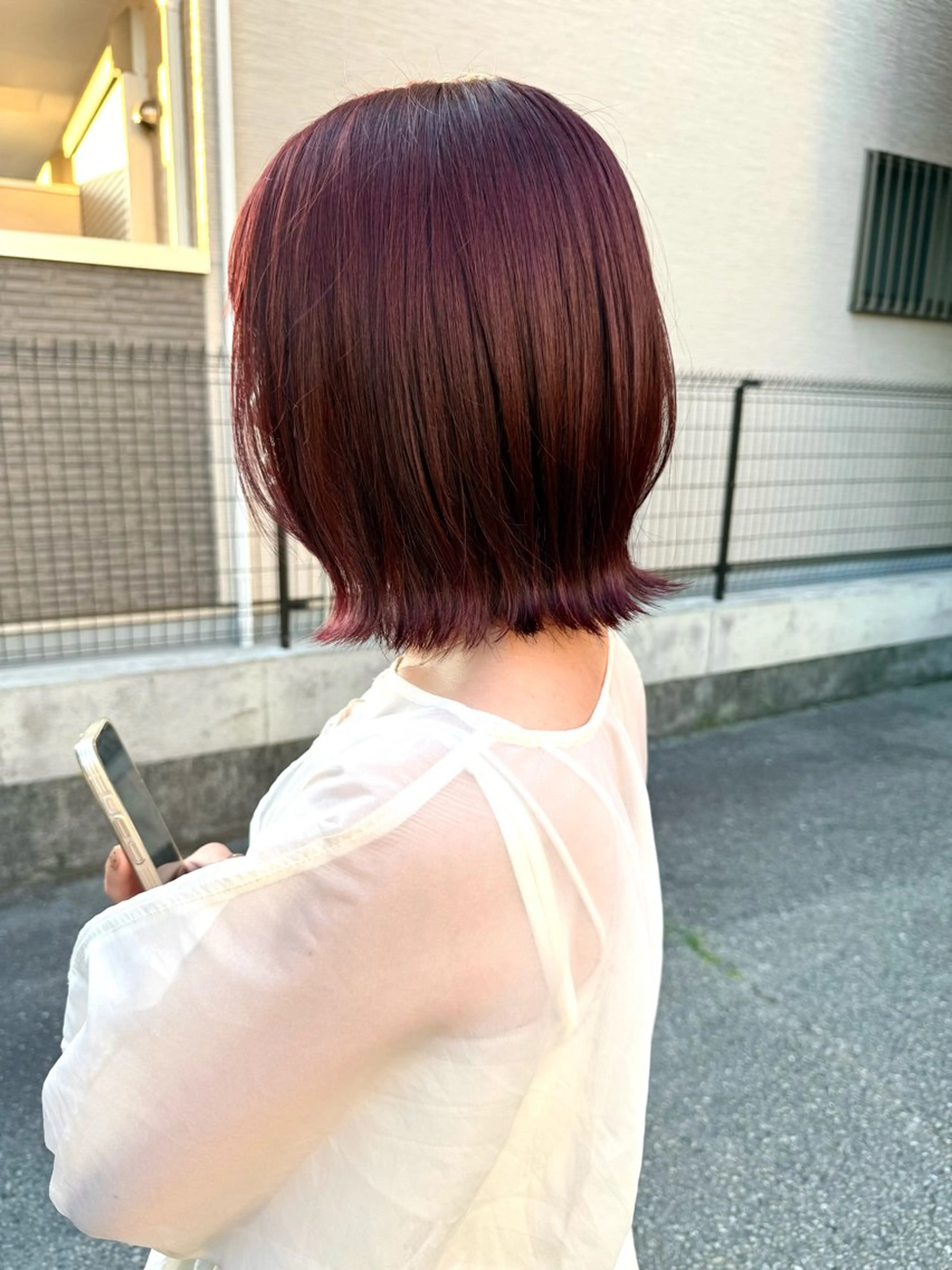 ショート カラー ヘアカラー merc.☘️平岩 那月のヘアスタイル
