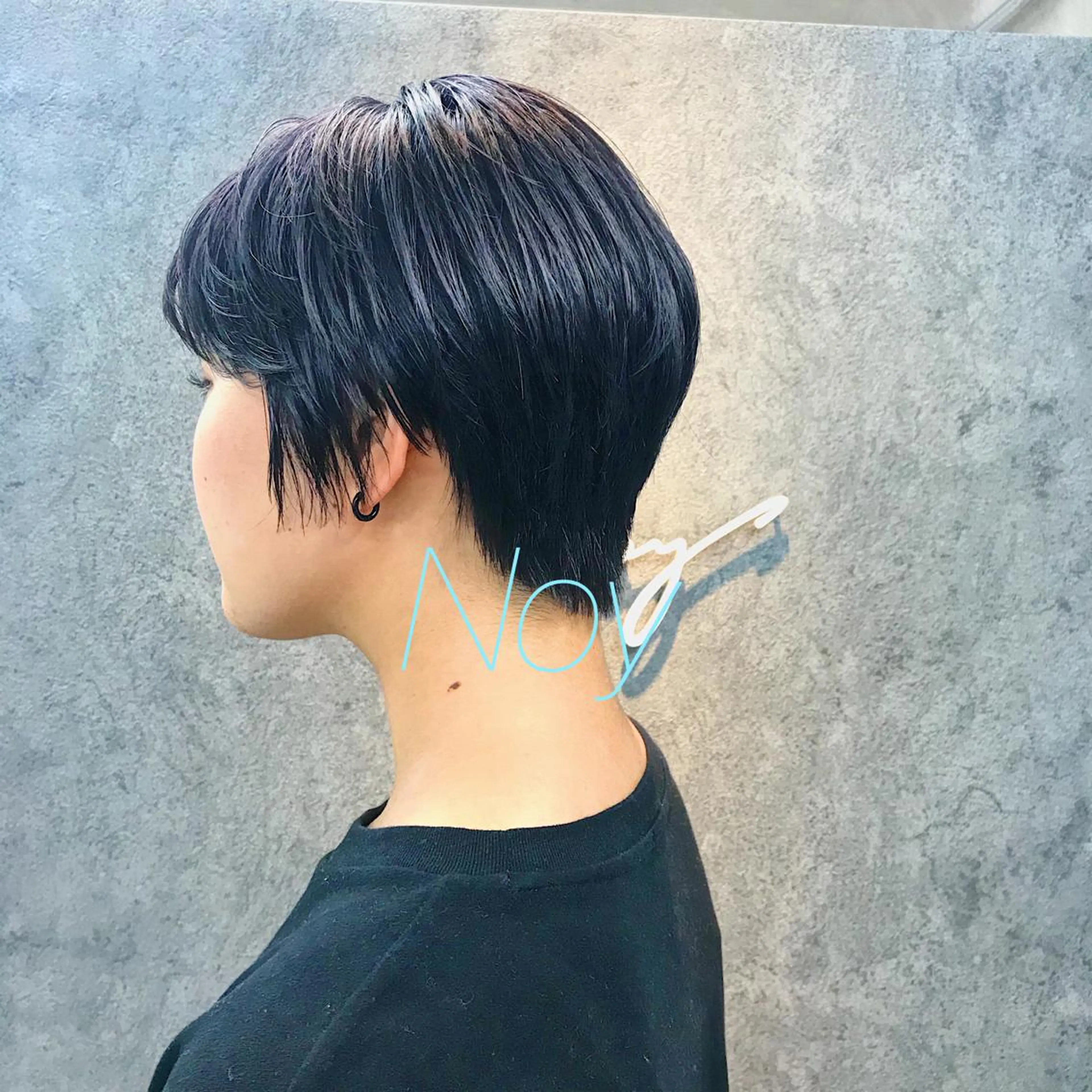 ショート アッシュ ヘアカラー トリートメント 所渉/韓国レイヤー /ウルフカットのヘアスタイル