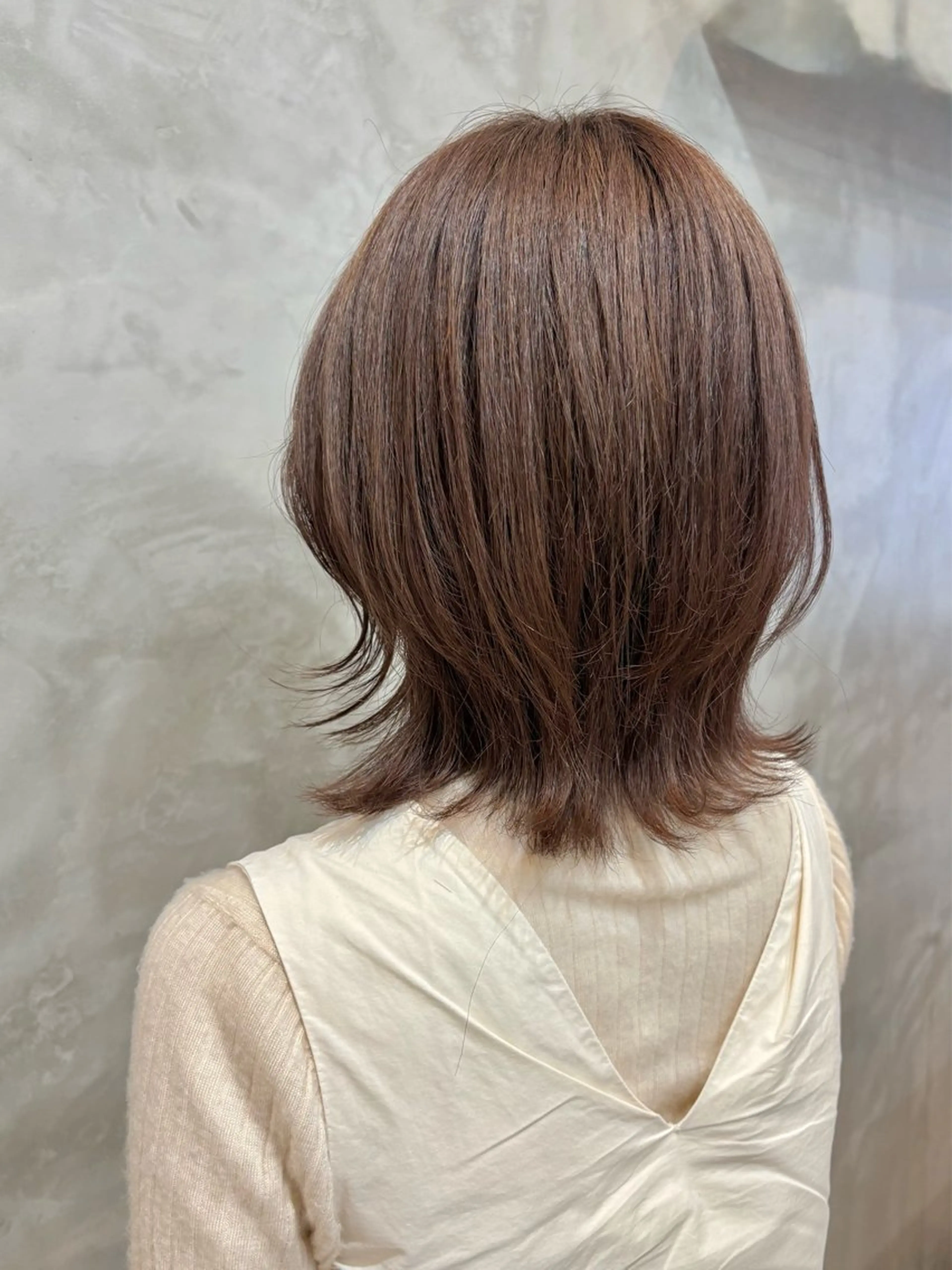 ミディアム ヘアカラー 🍭AKANE 12月受付終了のヘアスタイル