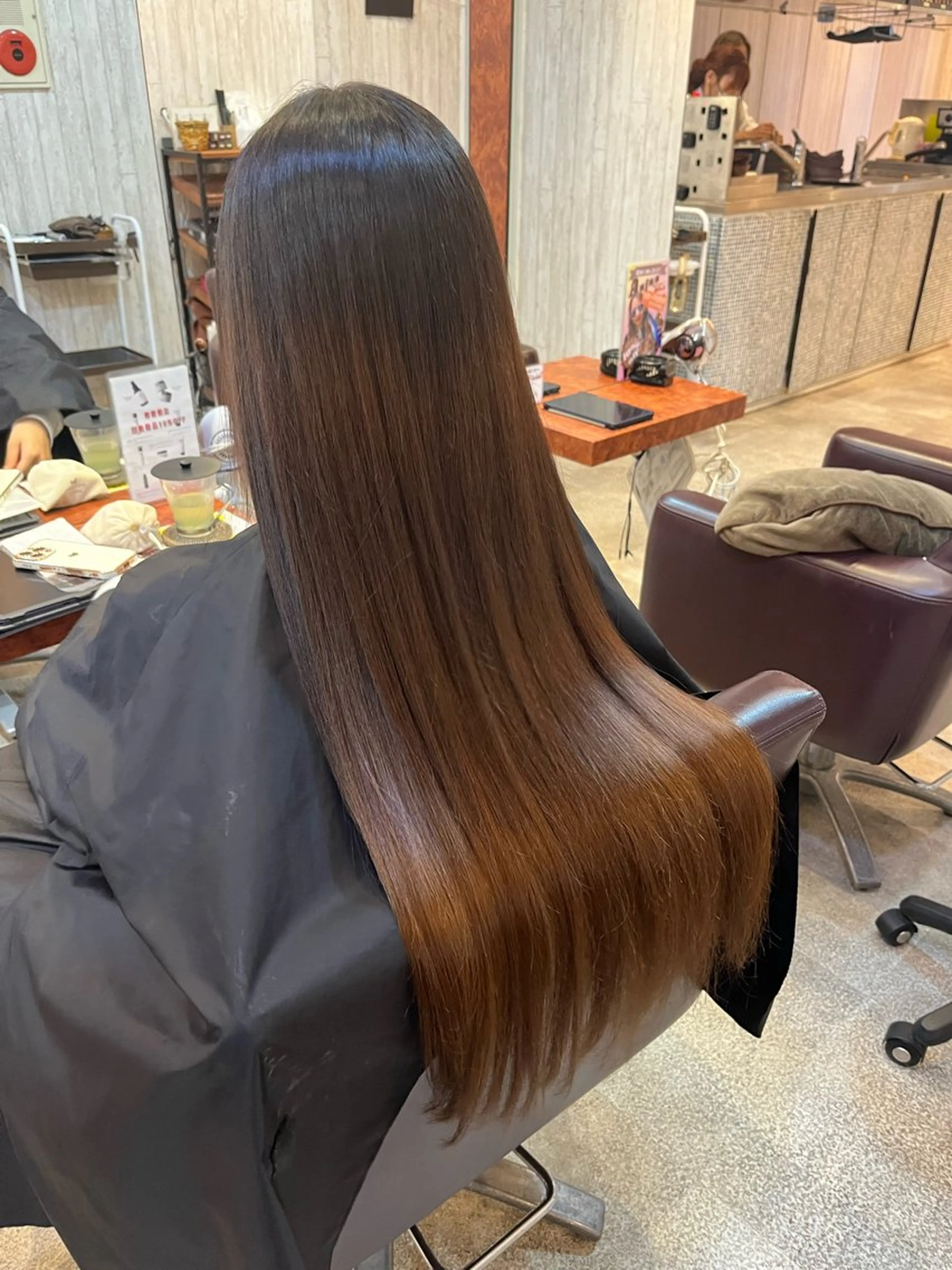 ロング ロング 縮毛矯正 aki 【mama美容師】のヘアスタイル