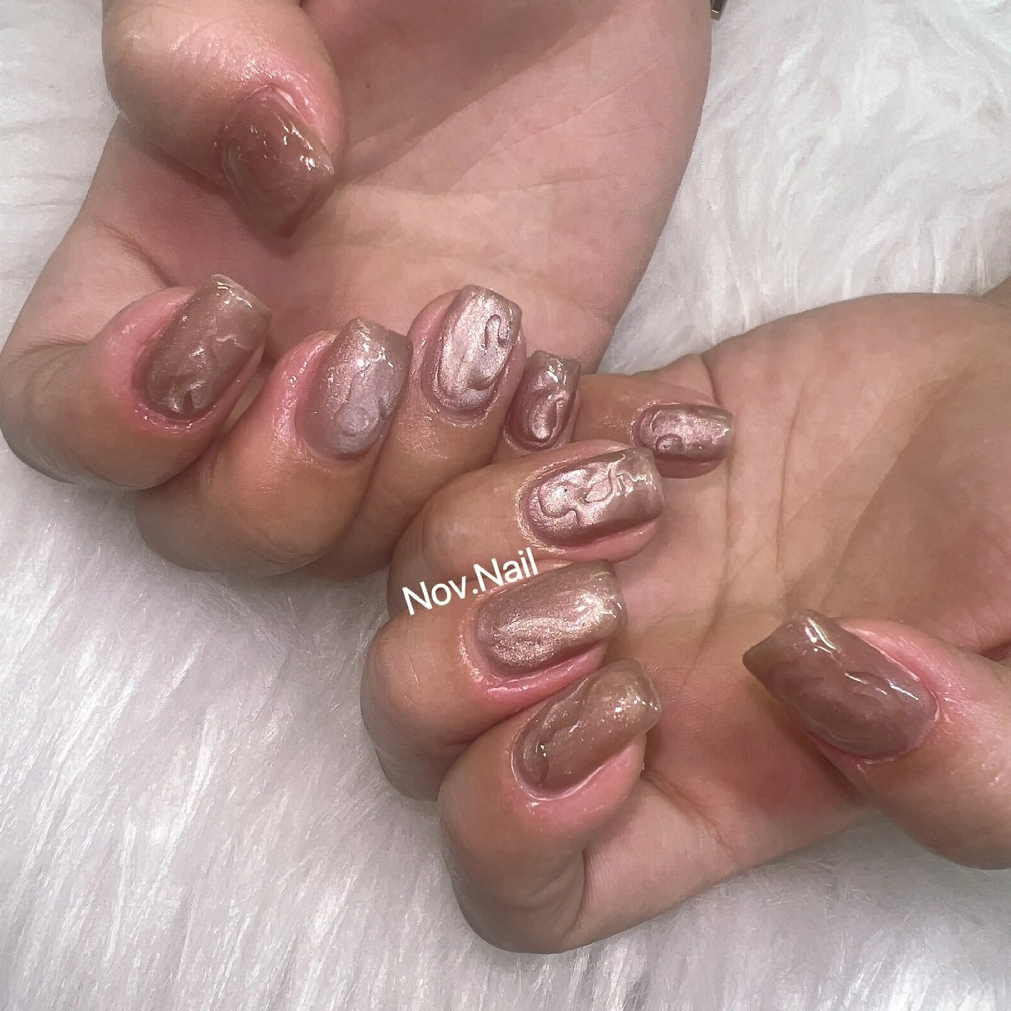 ネイル ハンドネイル ハンドケア ノブ.ネイルサロン所属・ノブ ネイルのネイルデザイン
