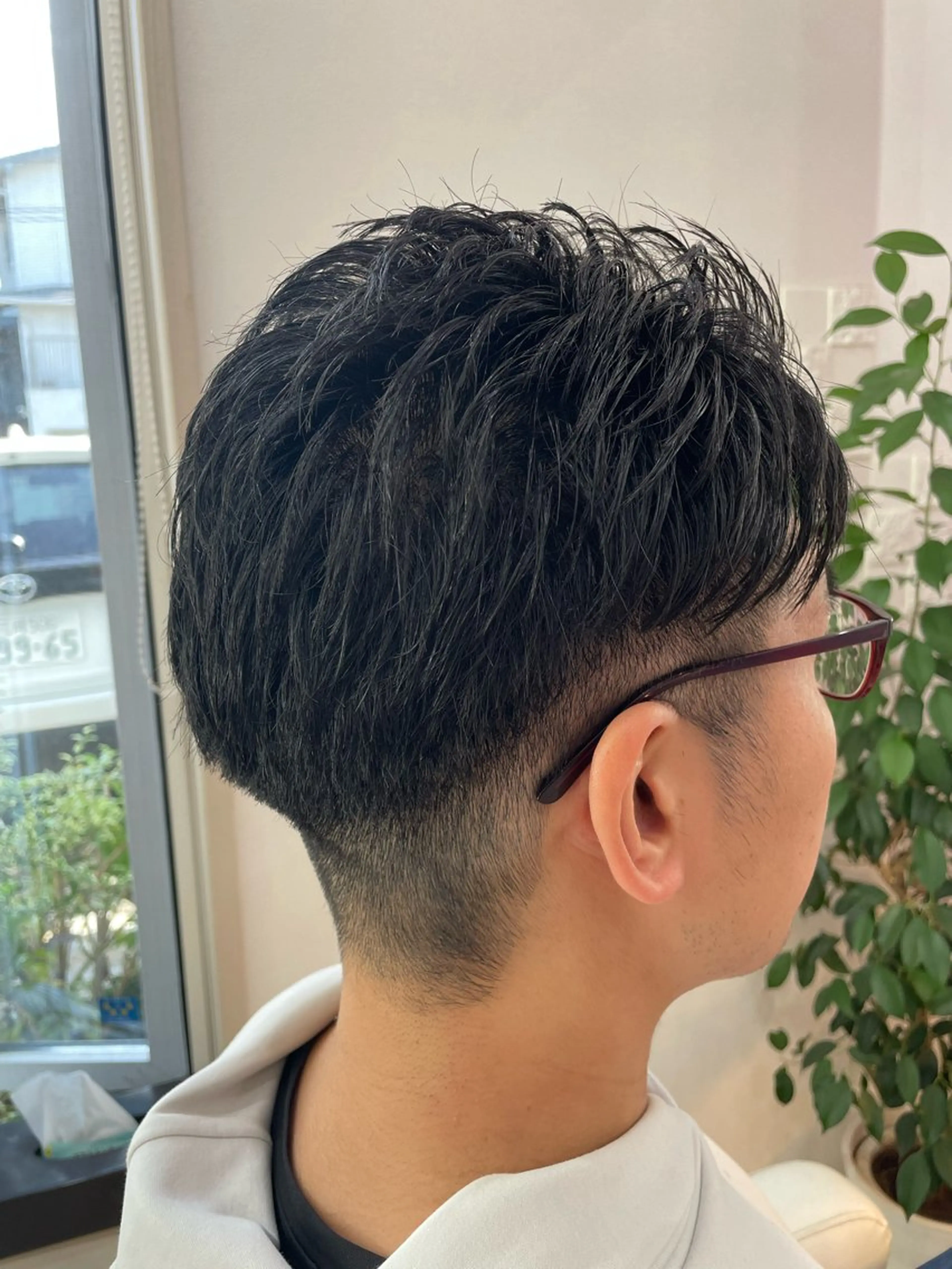 メンズ 加藤 亜実のヘアスタイル