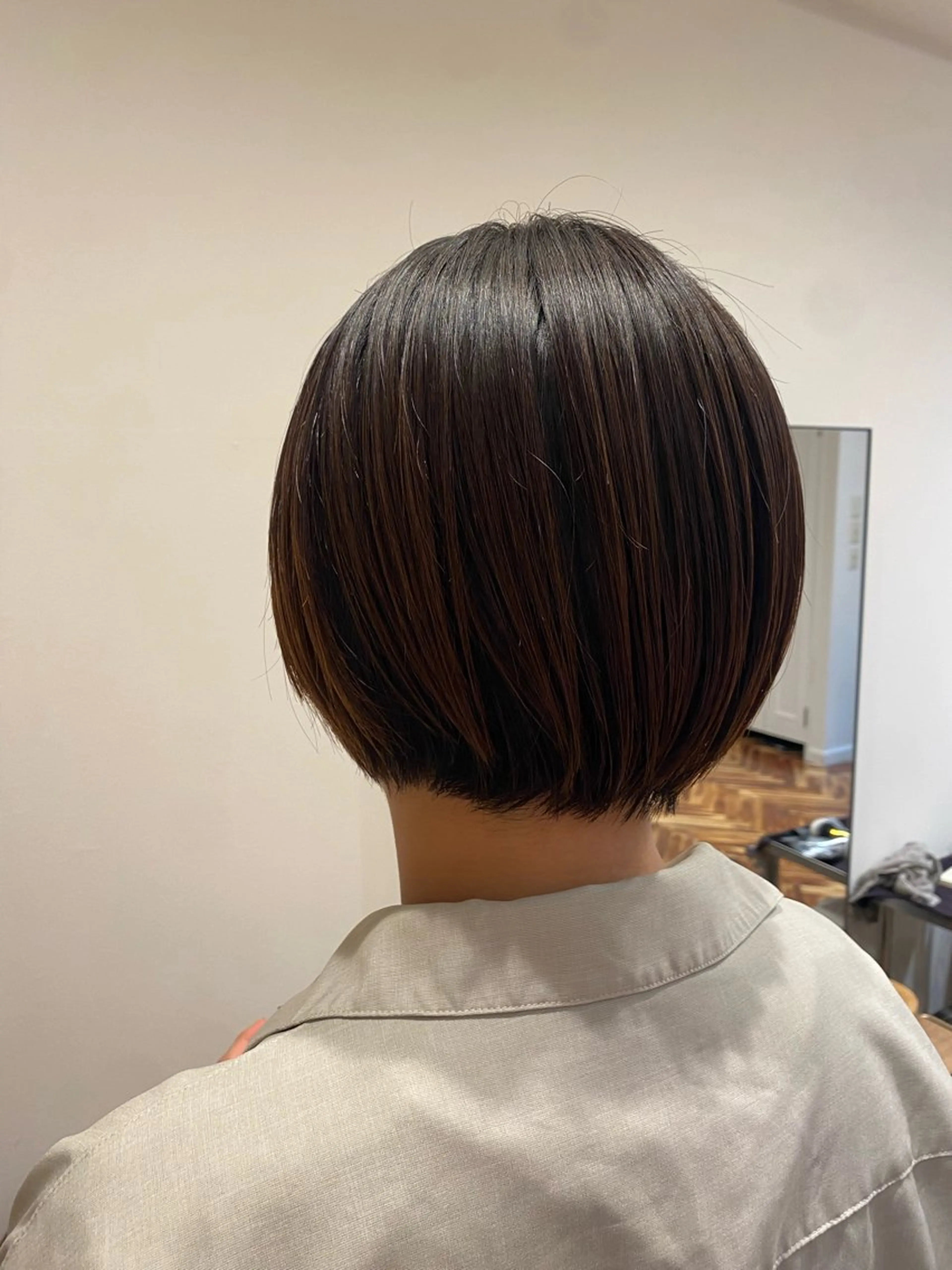 ショート レイヤーカット ショートヘア 伊藤 優花のヘアスタイル