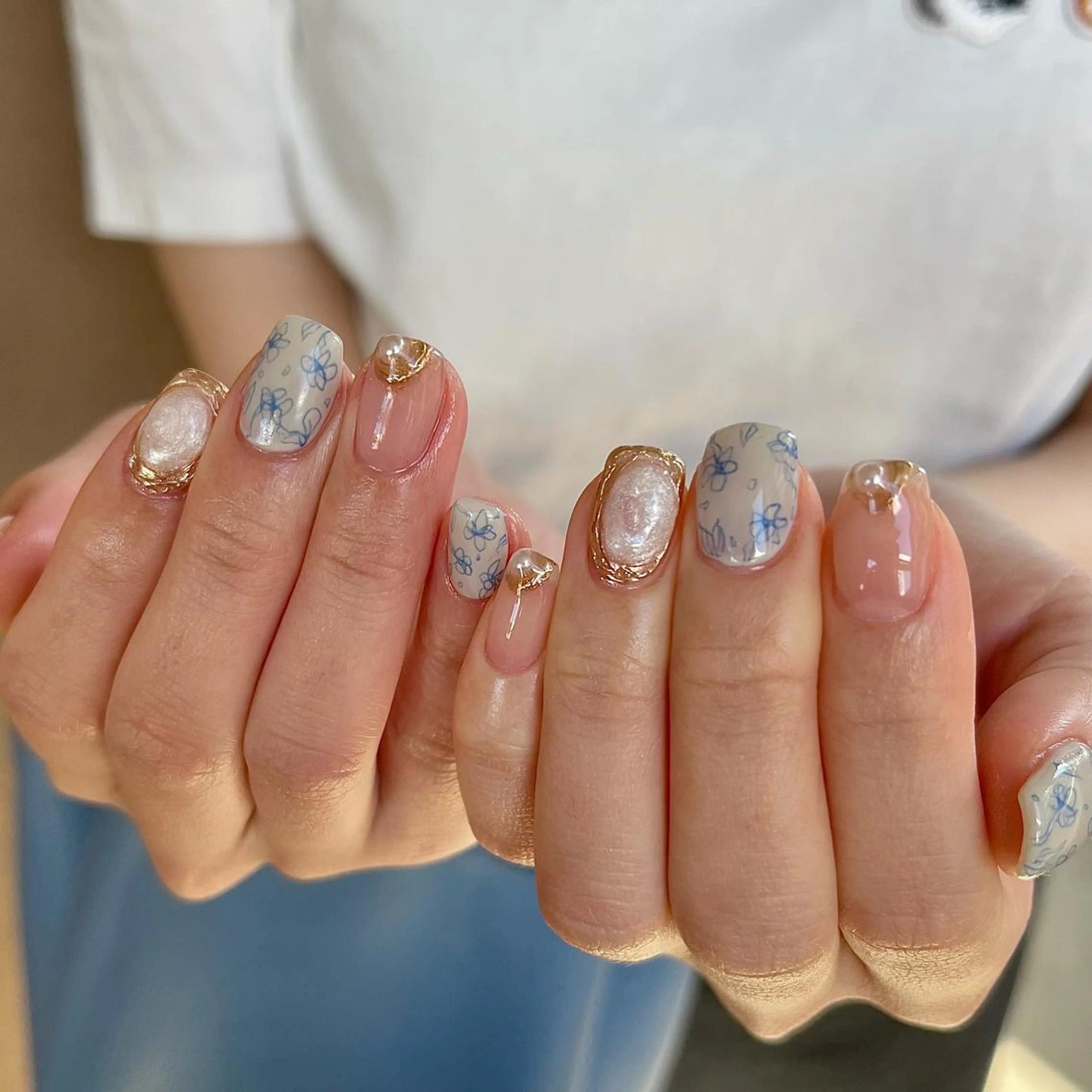 ネイル ハンドネイル nail salon O (en)所属・vegh. nail／阿波座のネイルデザイン