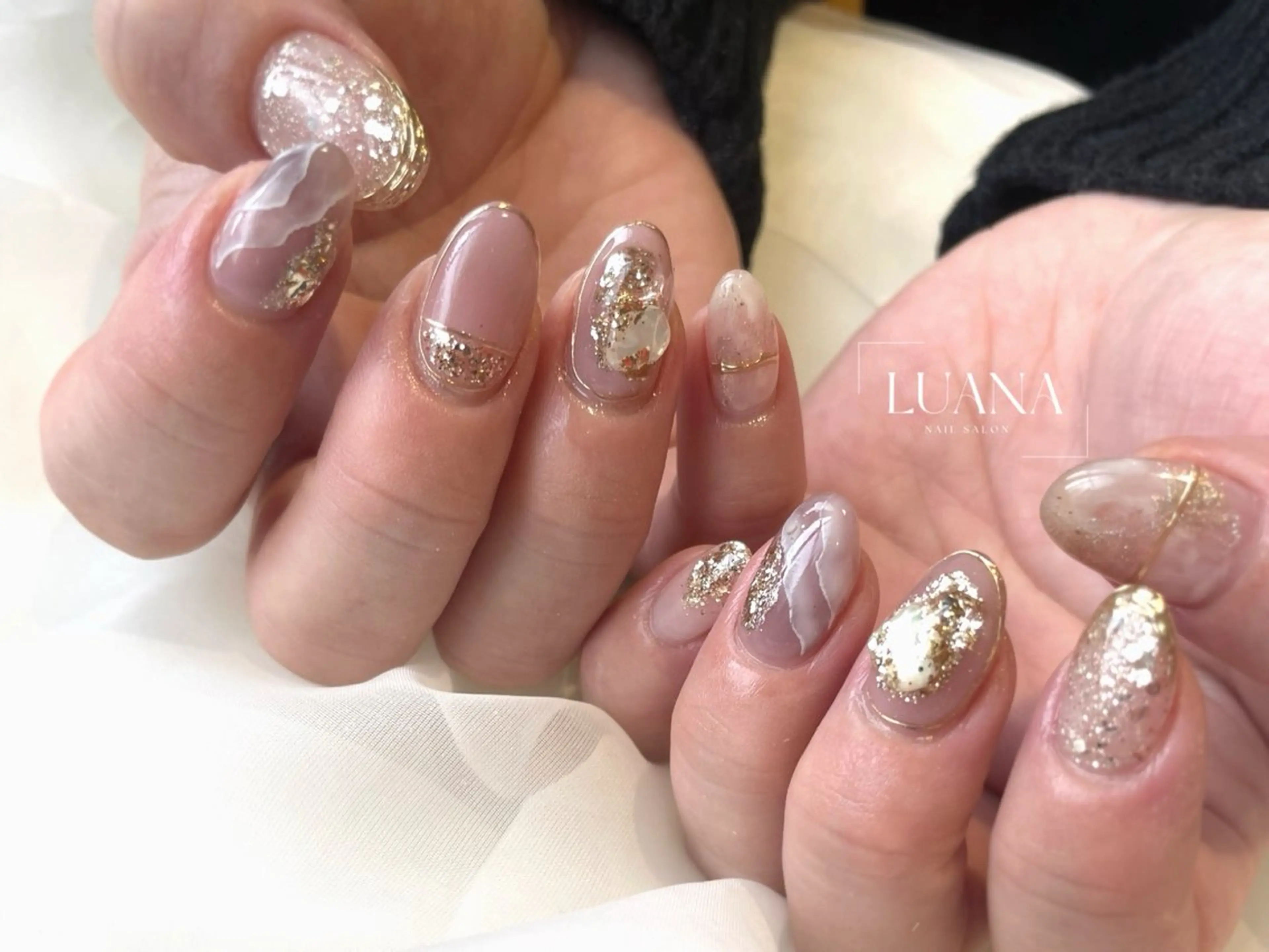 ネイル ハンドネイル Nail Salon Luanaのネイルデザイン