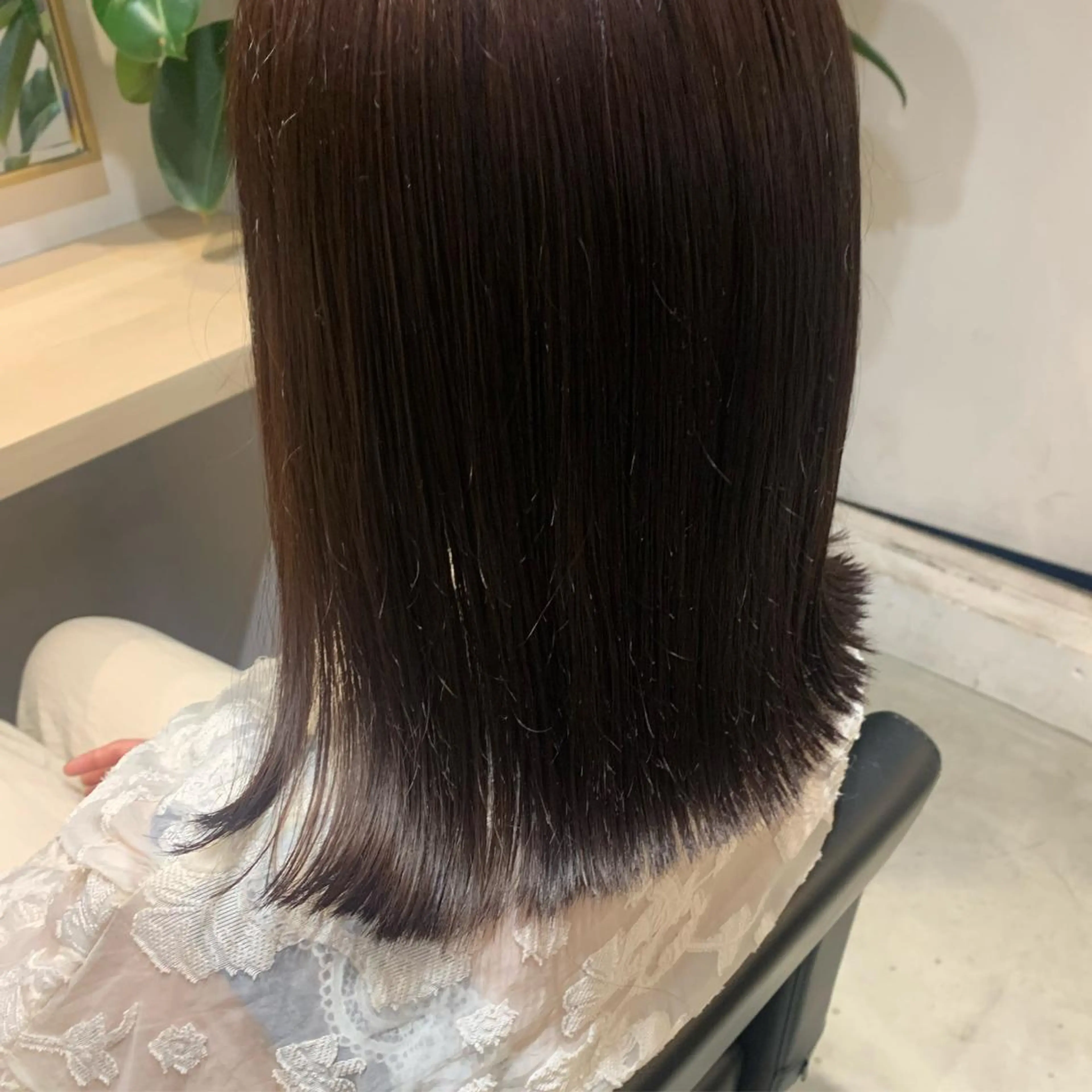 ミディアム 上原 みちるのヘアスタイル