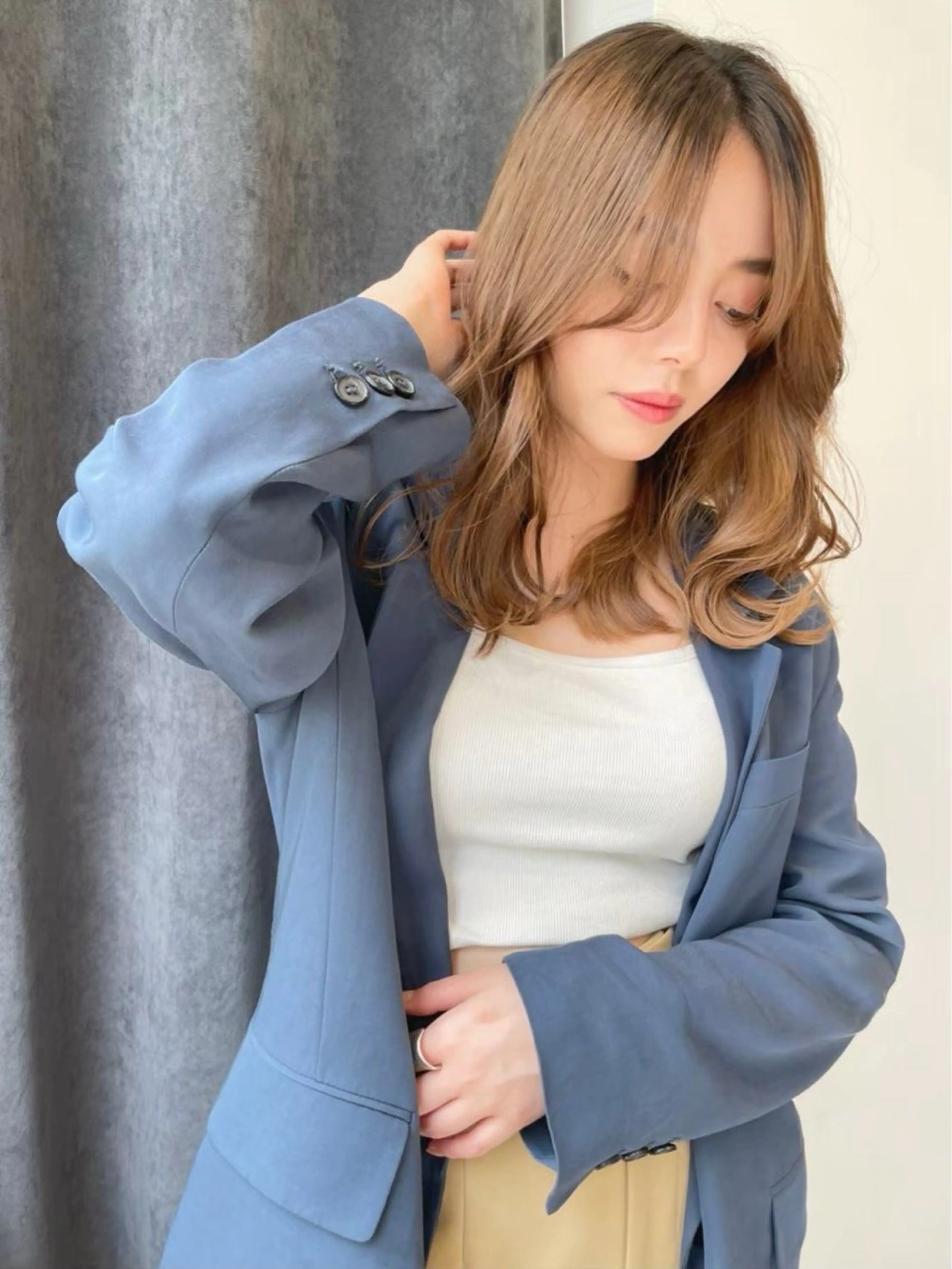 ロング ヘアカラー トリートメント APHRODITE GINZA 御茶ノ水神保町店所属・1番のカワイイを作り ましょう🎀さやのヘアスタイル