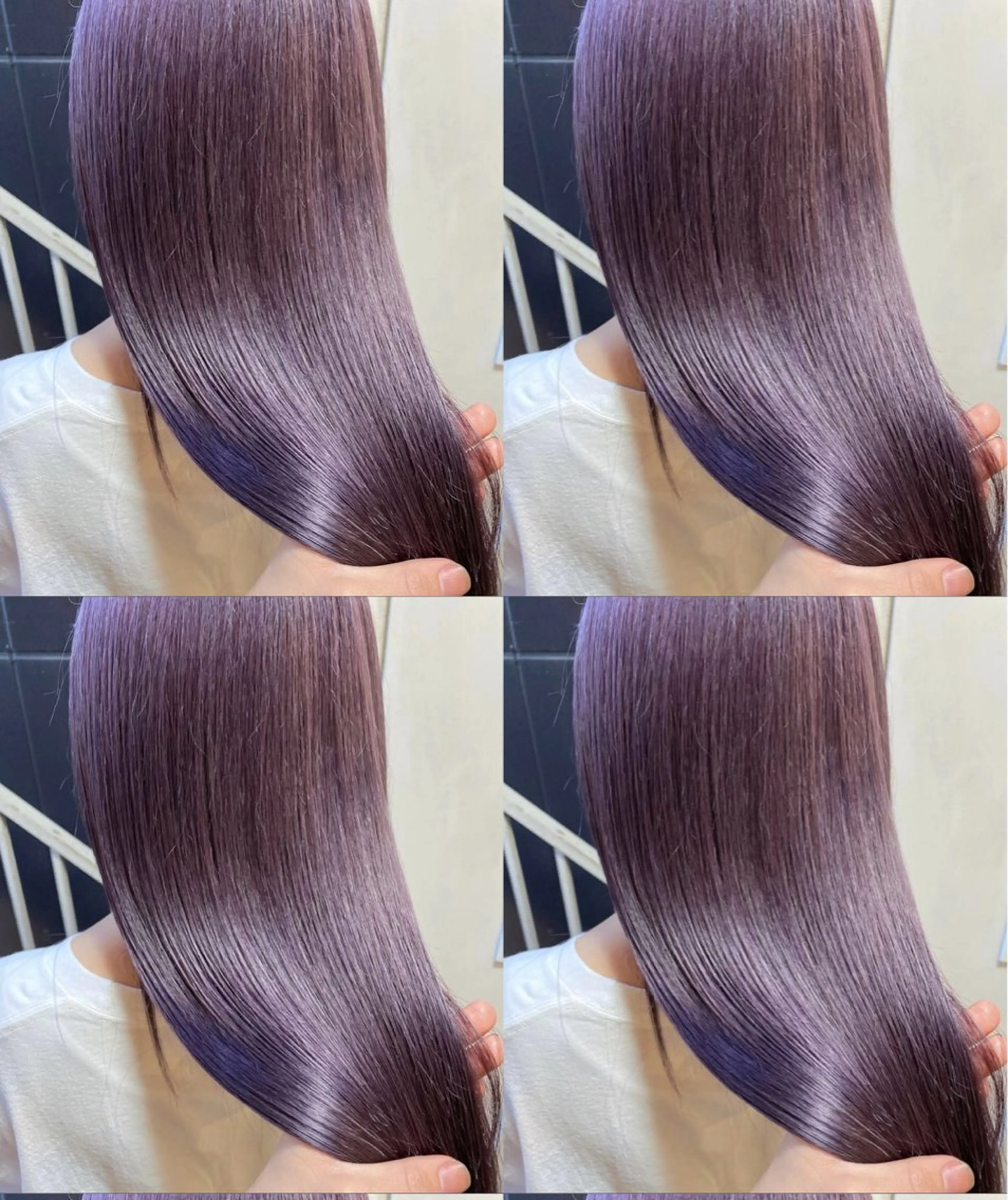 ロング カラー 髪質改善×韓国 レイヤー ひかるのヘアスタイル