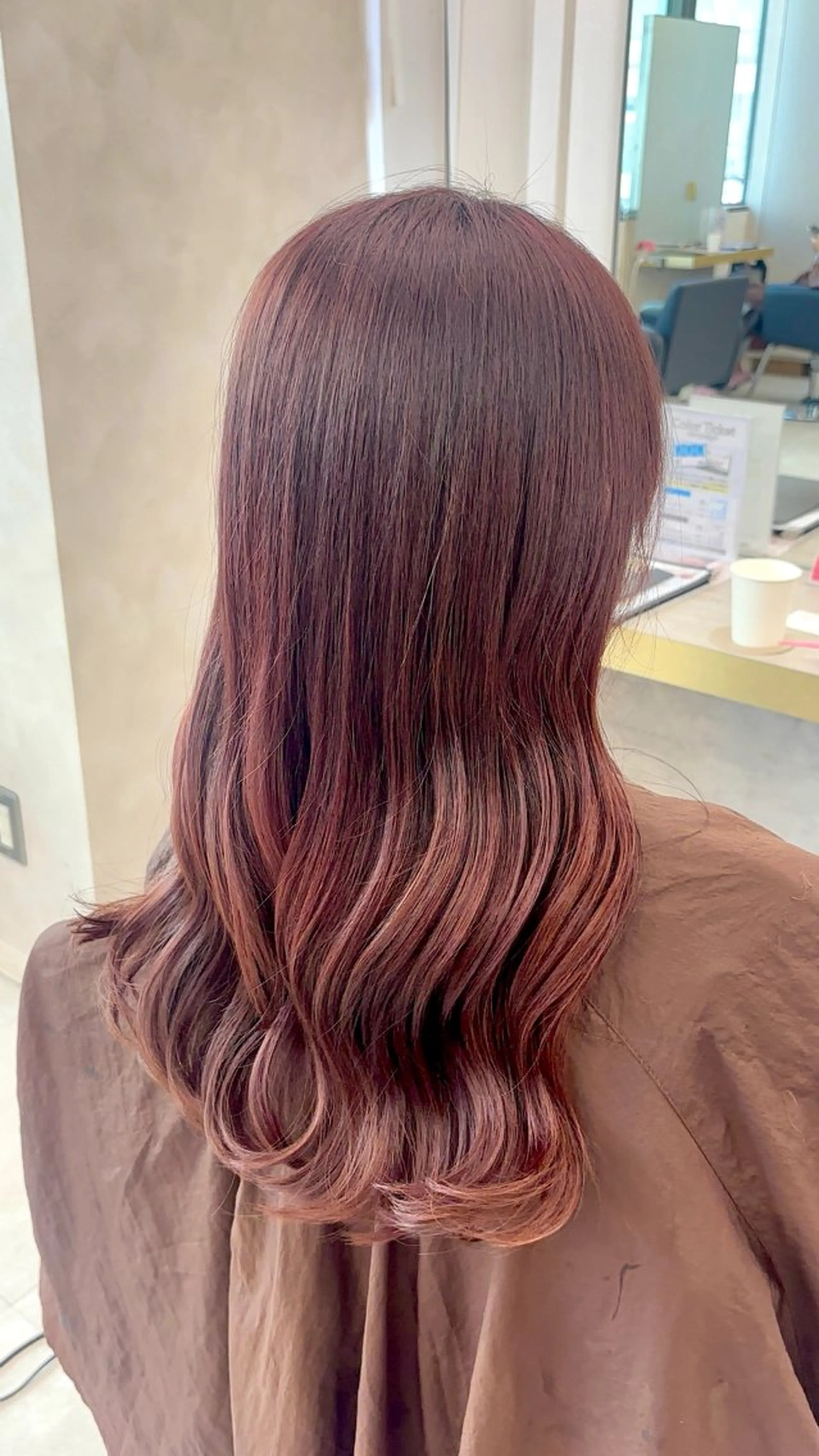 カラー ヘアカラー 暖色/髪質改善/ ツヤ髪🎀本田愛来のヘアスタイル