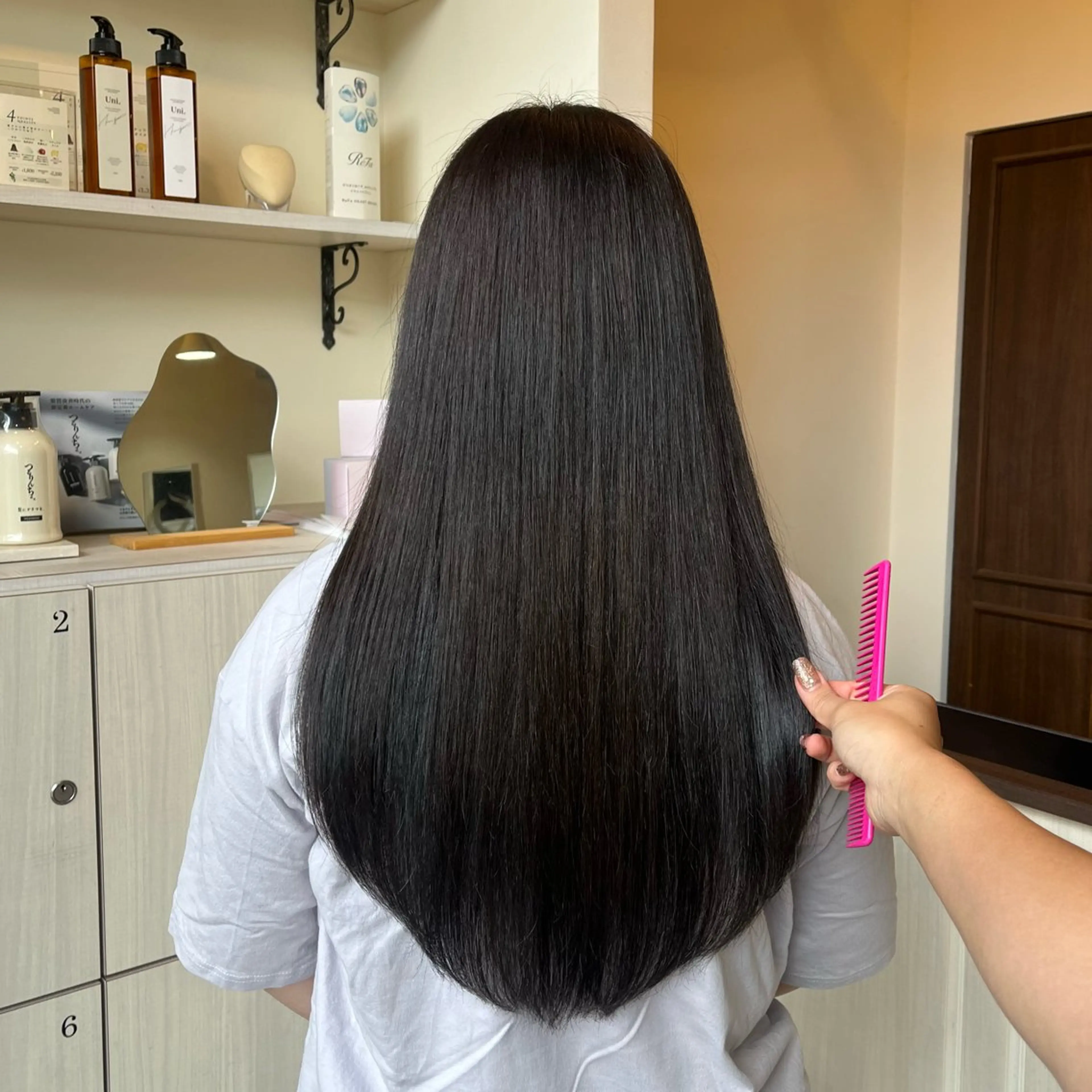 ロング ヘアカラー トリートメント Uni.所属・ㅤㅤㅤㅤㅤ chikaのヘアスタイル