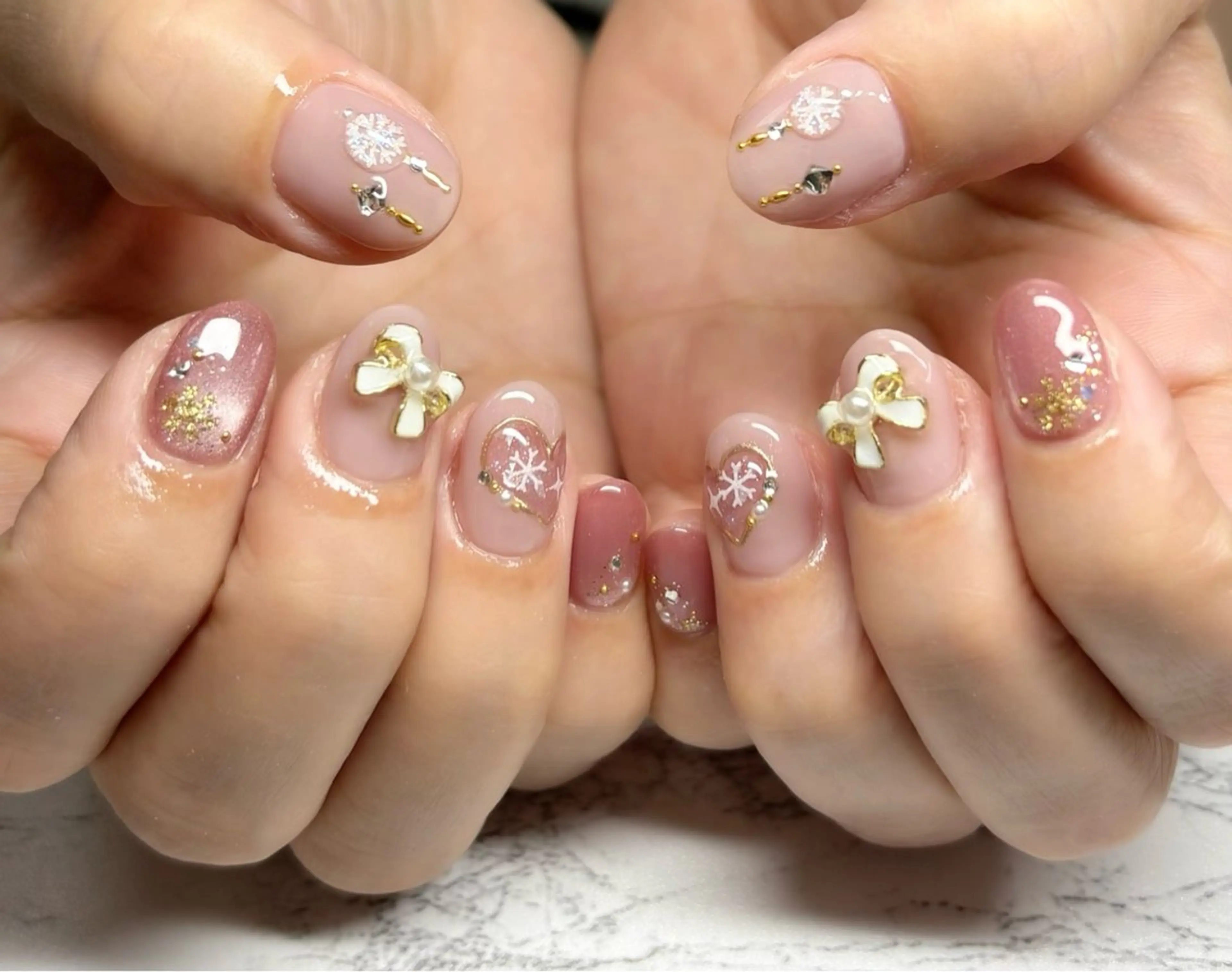 ネイル ハンドネイル 市川駅 ✿中津のネイルデザイン